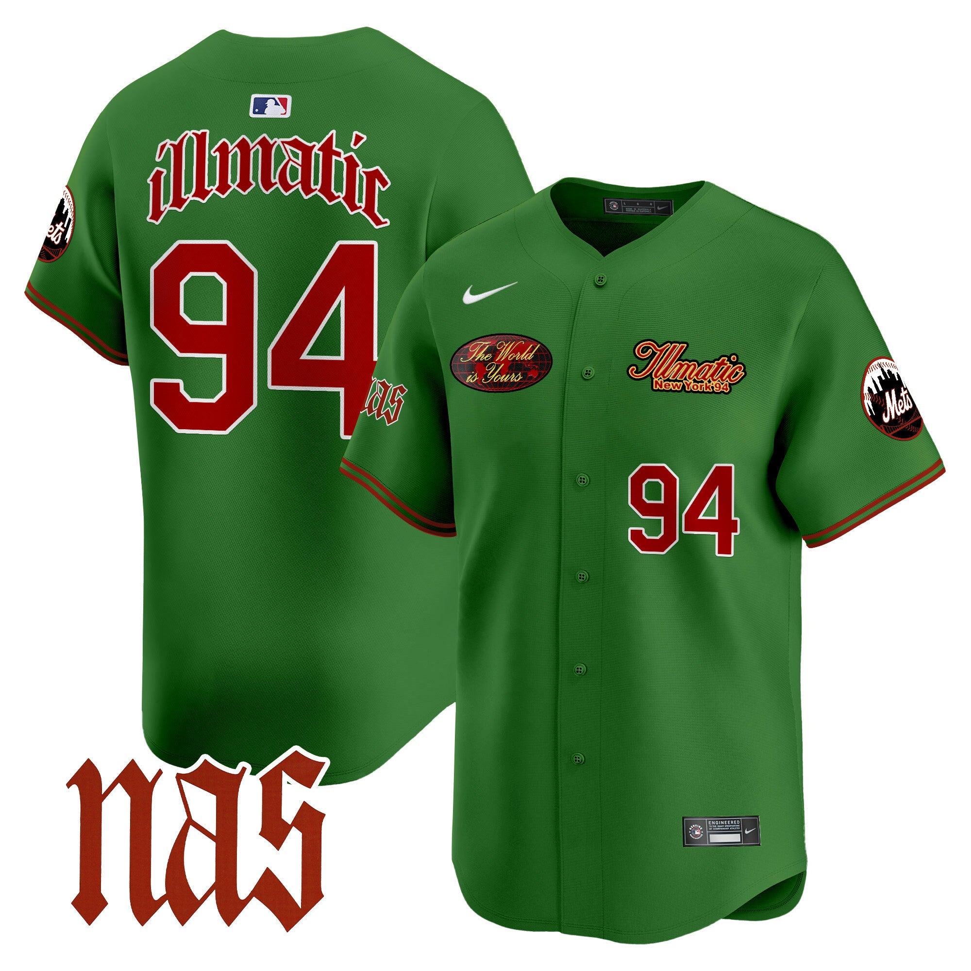 Men’s Nas Illmatic Vapor Premier Limited Jersey V2