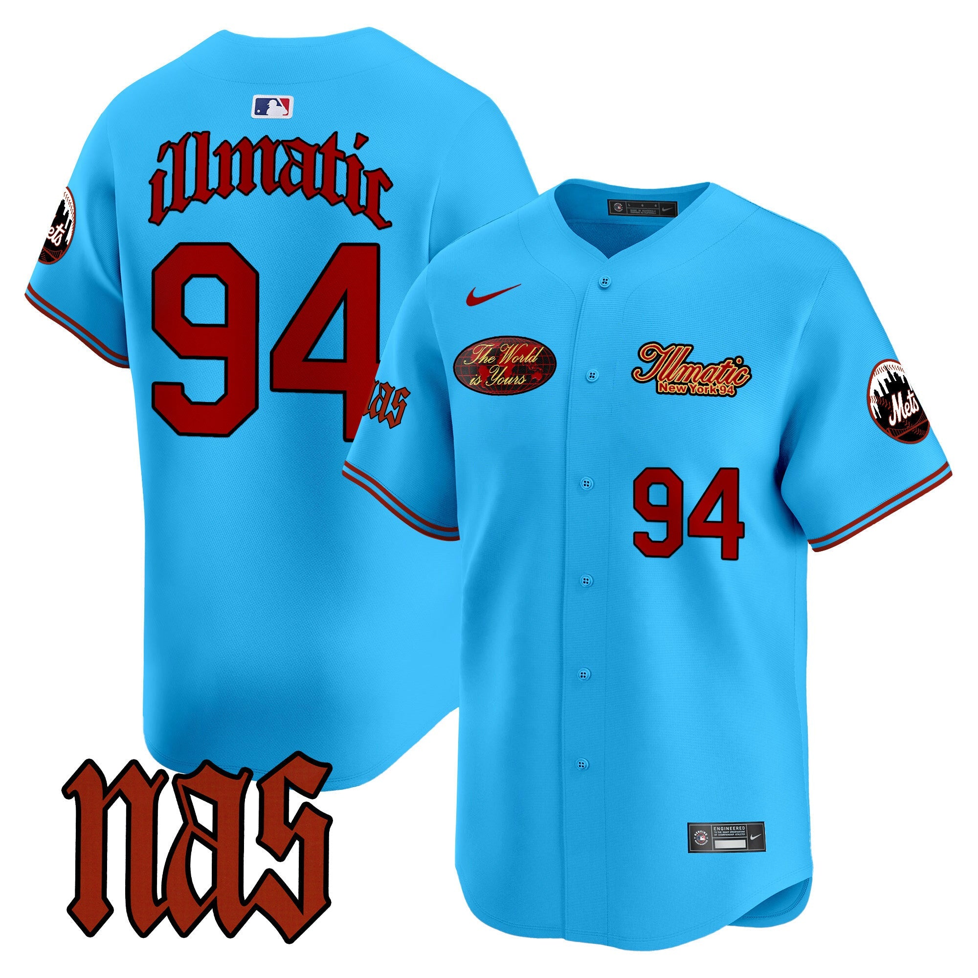 Men’s Nas Illmatic Vapor Premier Limited Jersey V2