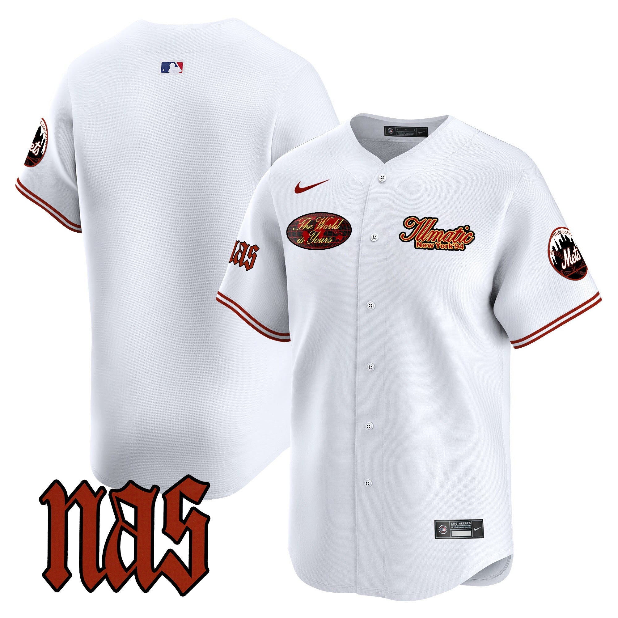 Men’s Nas Illmatic Vapor Premier Limited Jersey V2