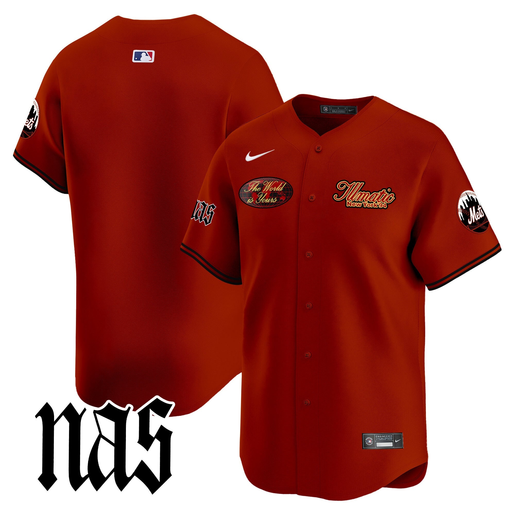 Men’s Nas Illmatic Vapor Premier Limited Jersey V2