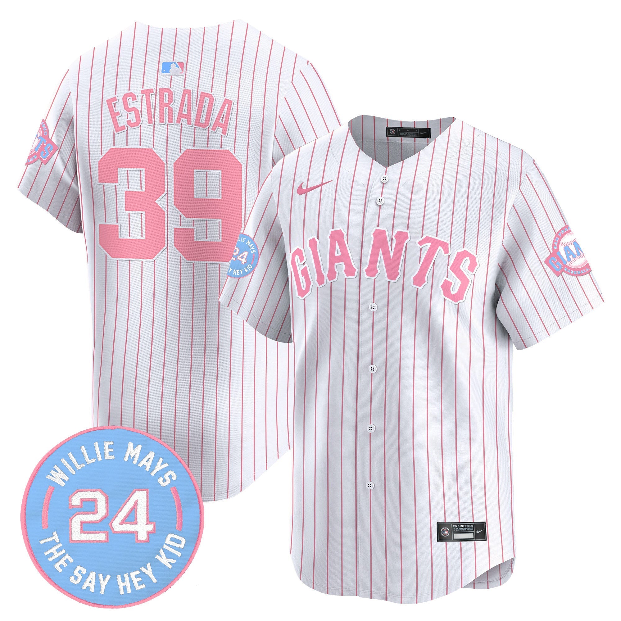 Unisex San Francisco Bubblegum Pink Vapor Premier Limited Jersey