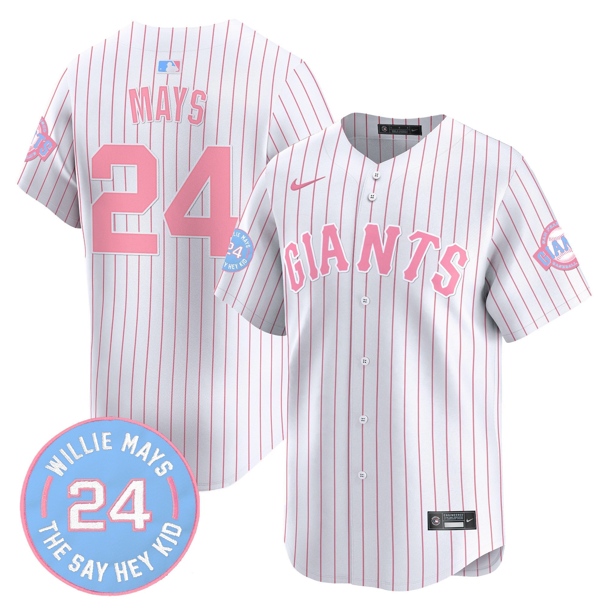 Unisex San Francisco Bubblegum Pink Vapor Premier Limited Jersey
