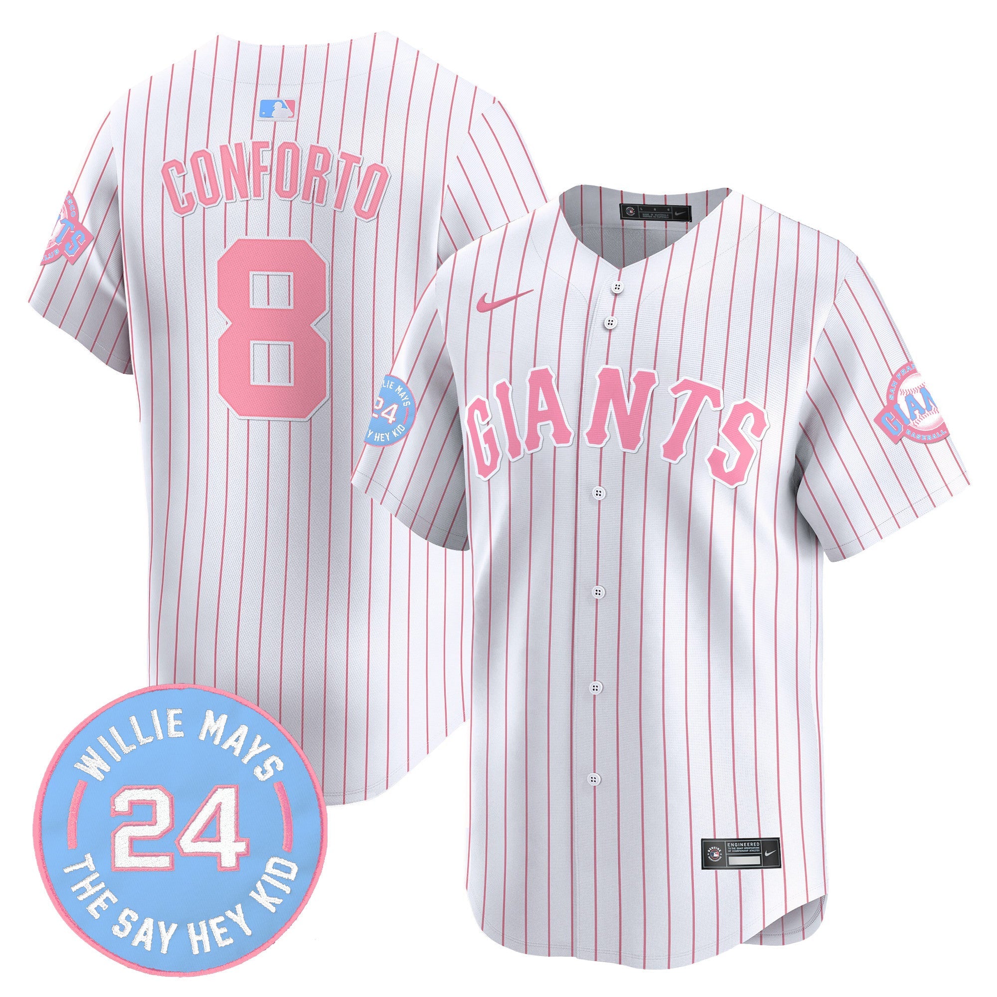 Unisex San Francisco Bubblegum Pink Vapor Premier Limited Jersey