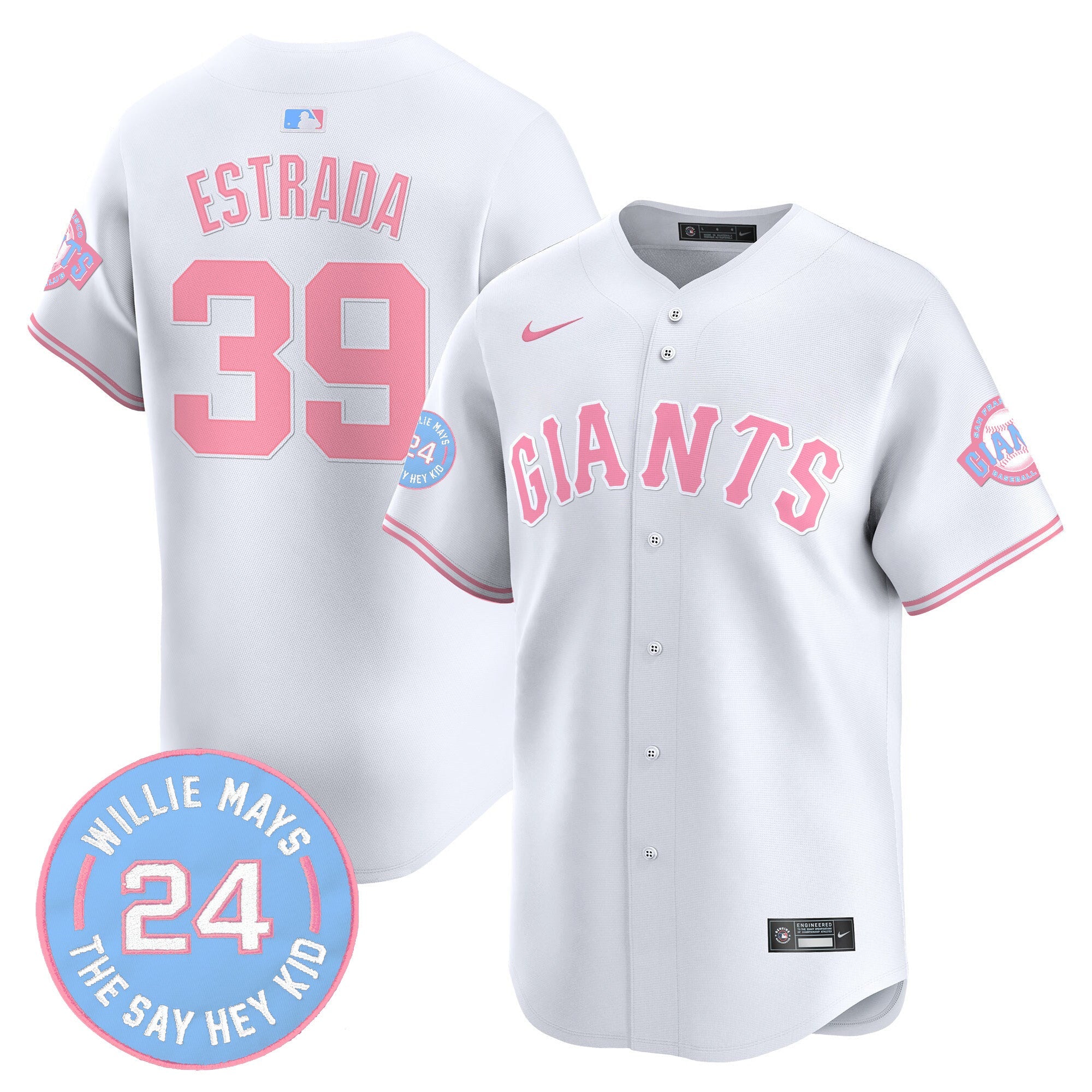 Unisex San Francisco Bubblegum Pink Vapor Premier Limited Jersey
