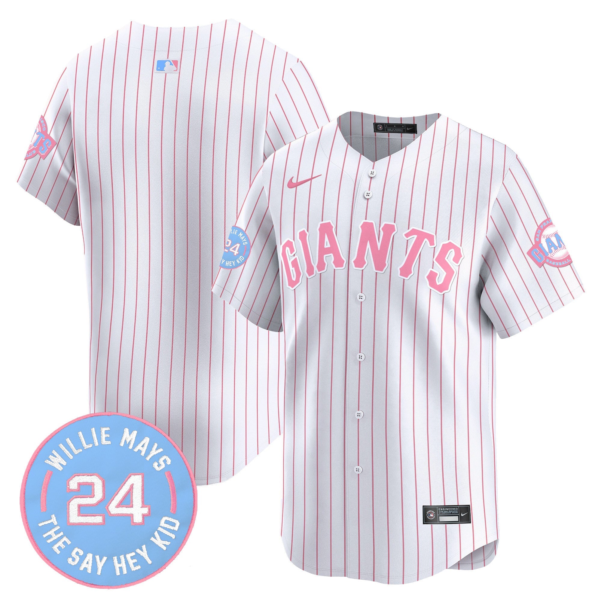 Unisex San Francisco Bubblegum Pink Vapor Premier Limited Jersey