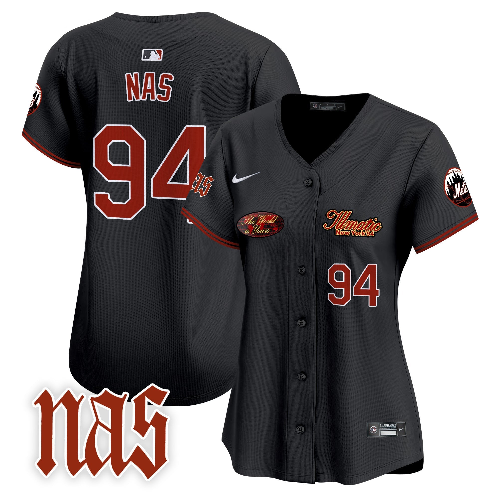Women’s Nas Illmatic Vapor Premier Limited Jersey V2
