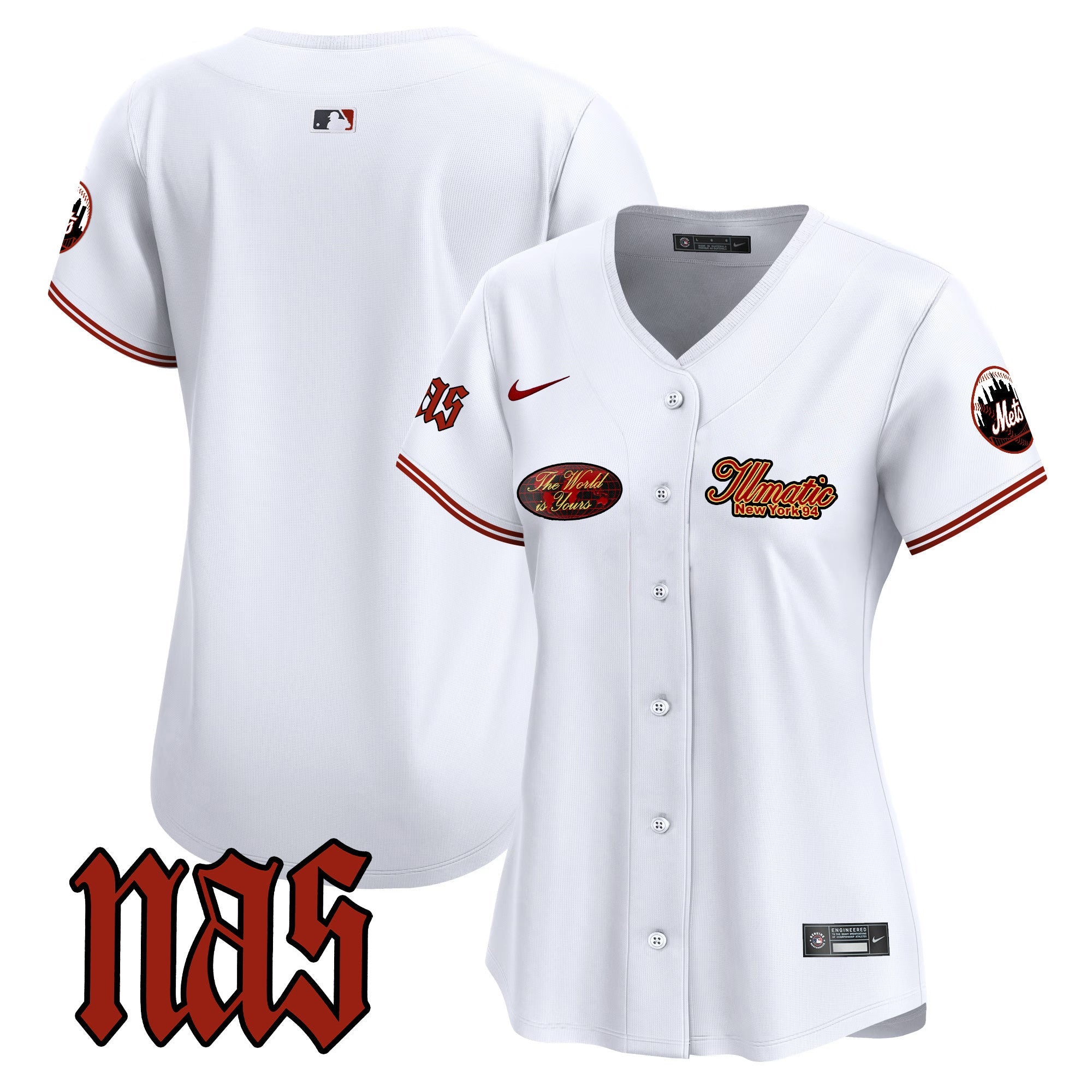 Women’s Nas Illmatic Vapor Premier Limited Jersey V2