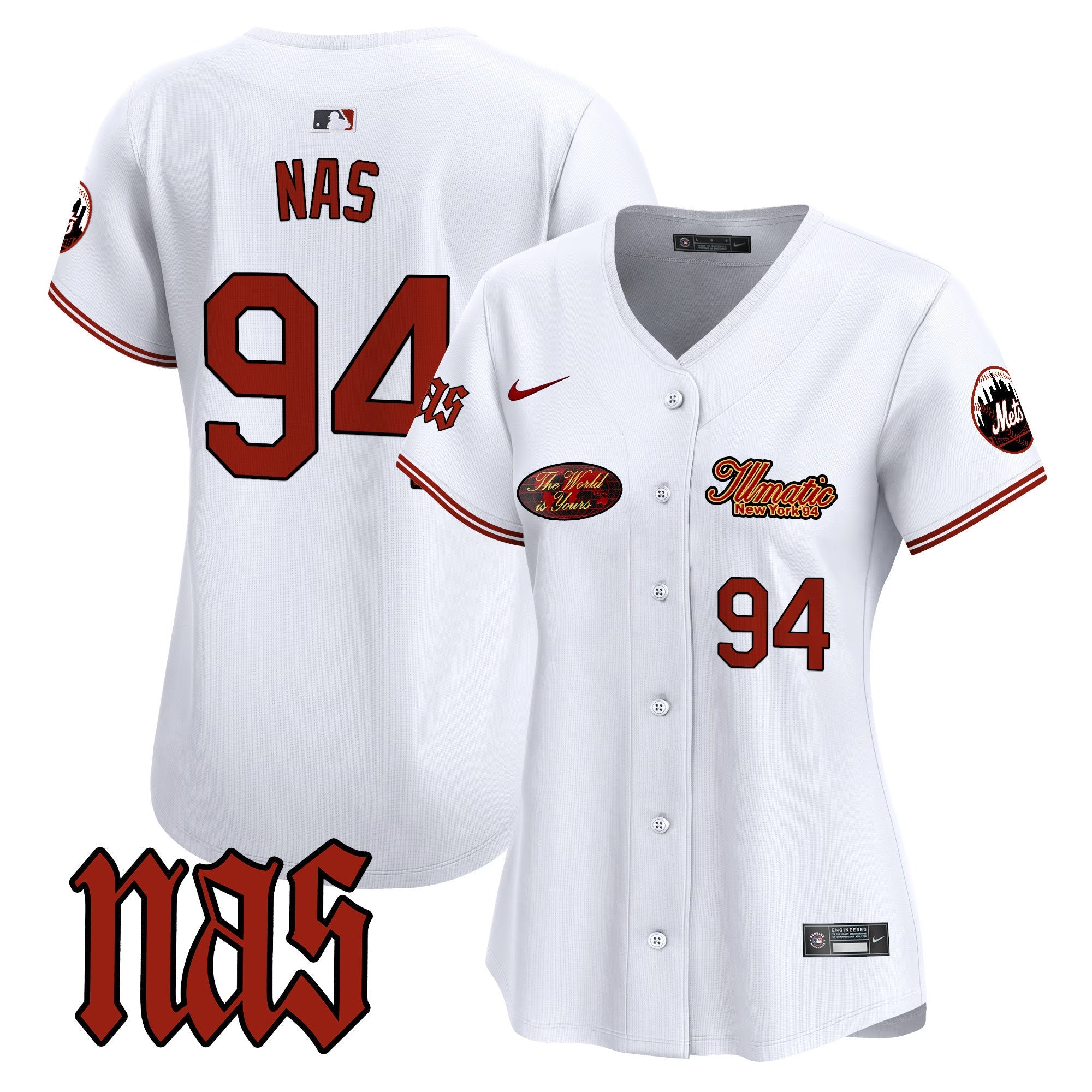 Women’s Nas Illmatic Vapor Premier Limited Jersey V2
