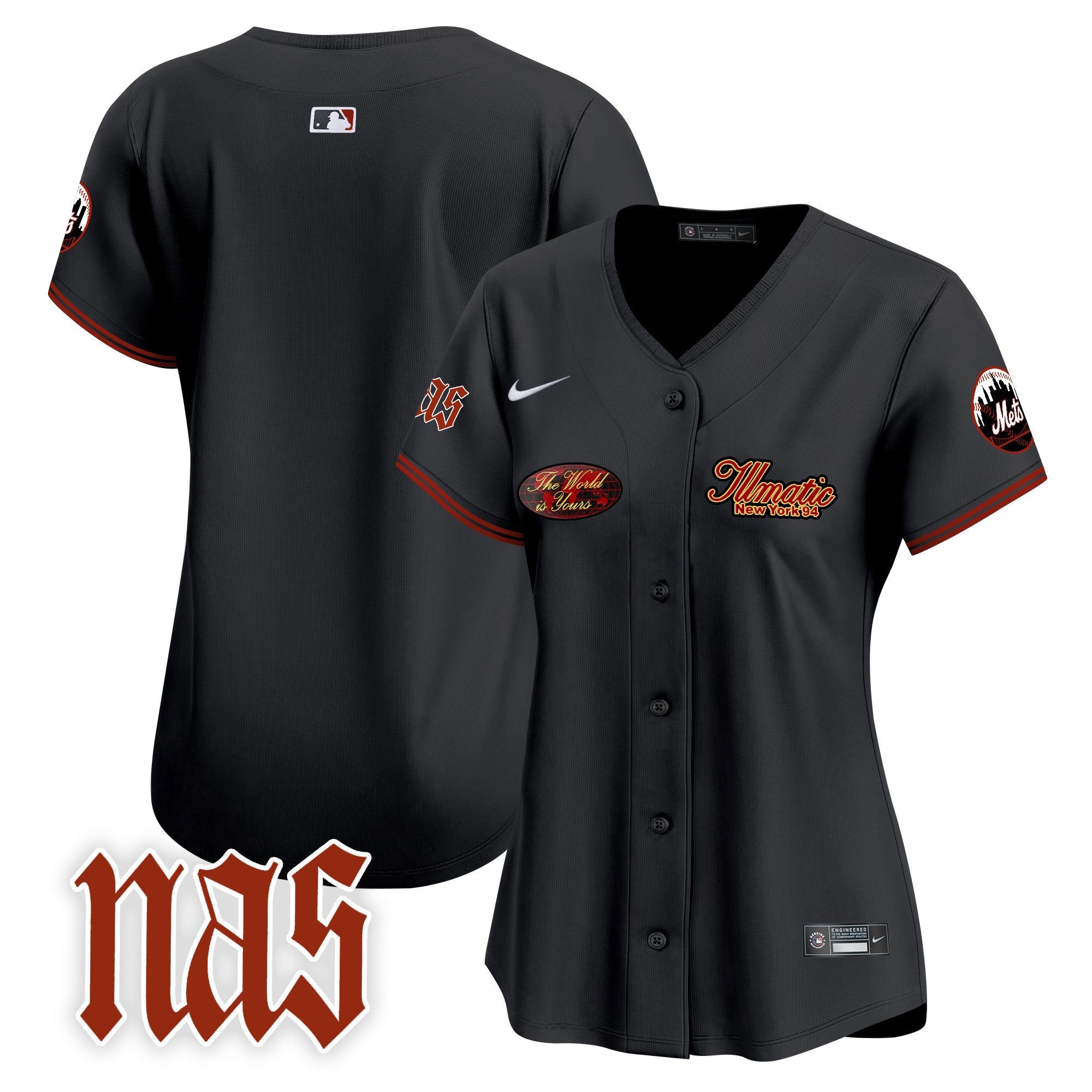Women’s Nas Illmatic Vapor Premier Limited Jersey V2