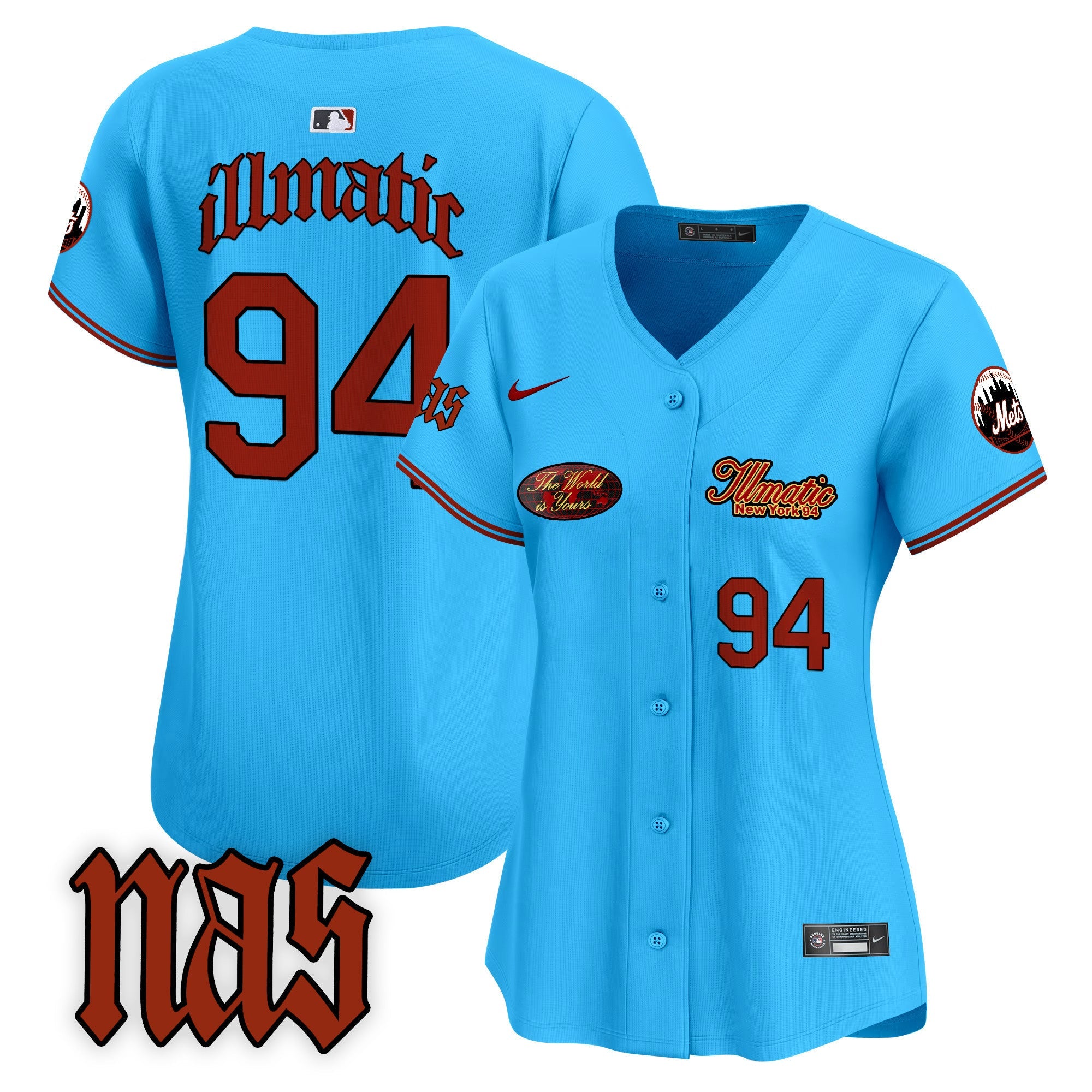 Women’s Nas Illmatic Vapor Premier Limited Jersey V2