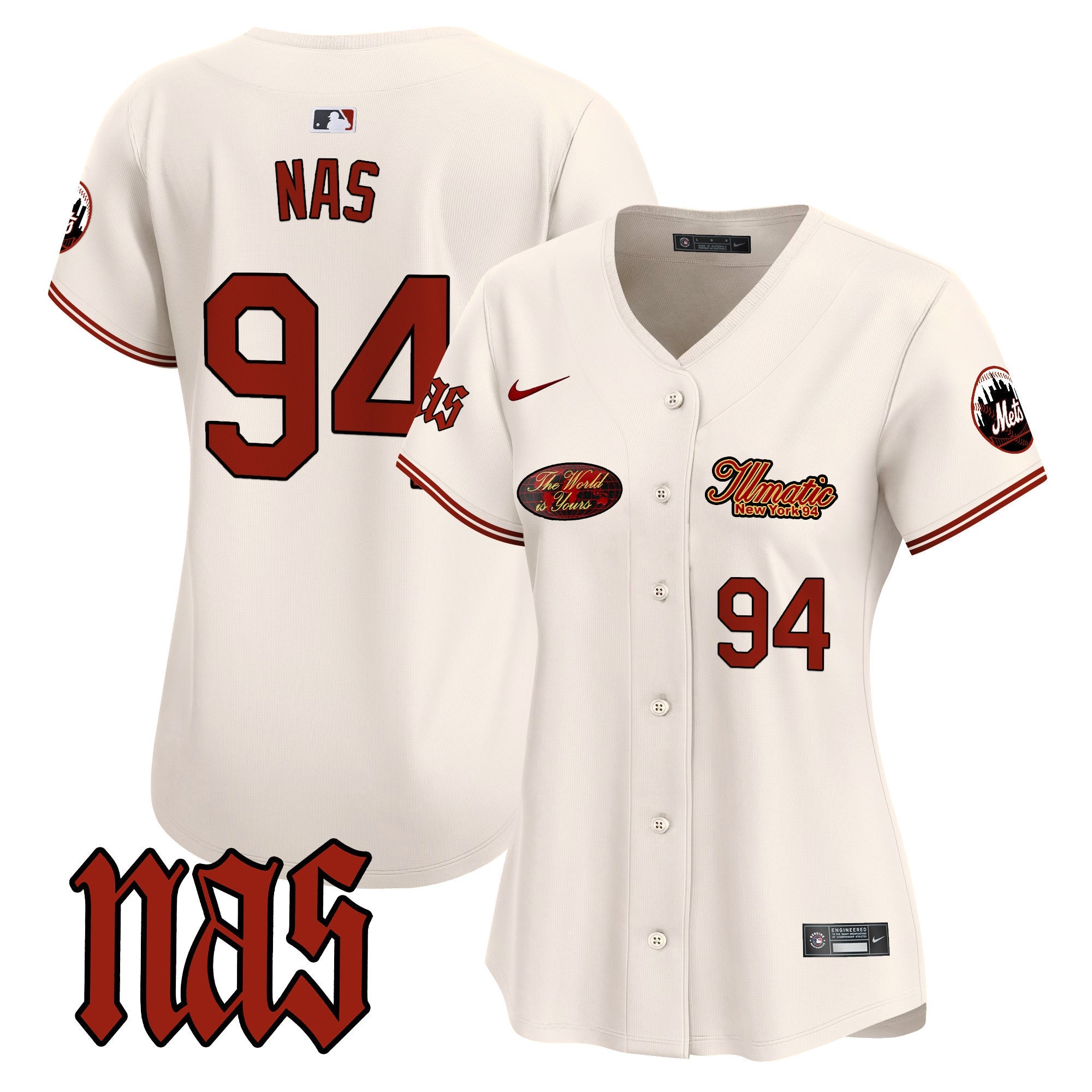 Women’s Nas Illmatic Vapor Premier Limited Jersey V2