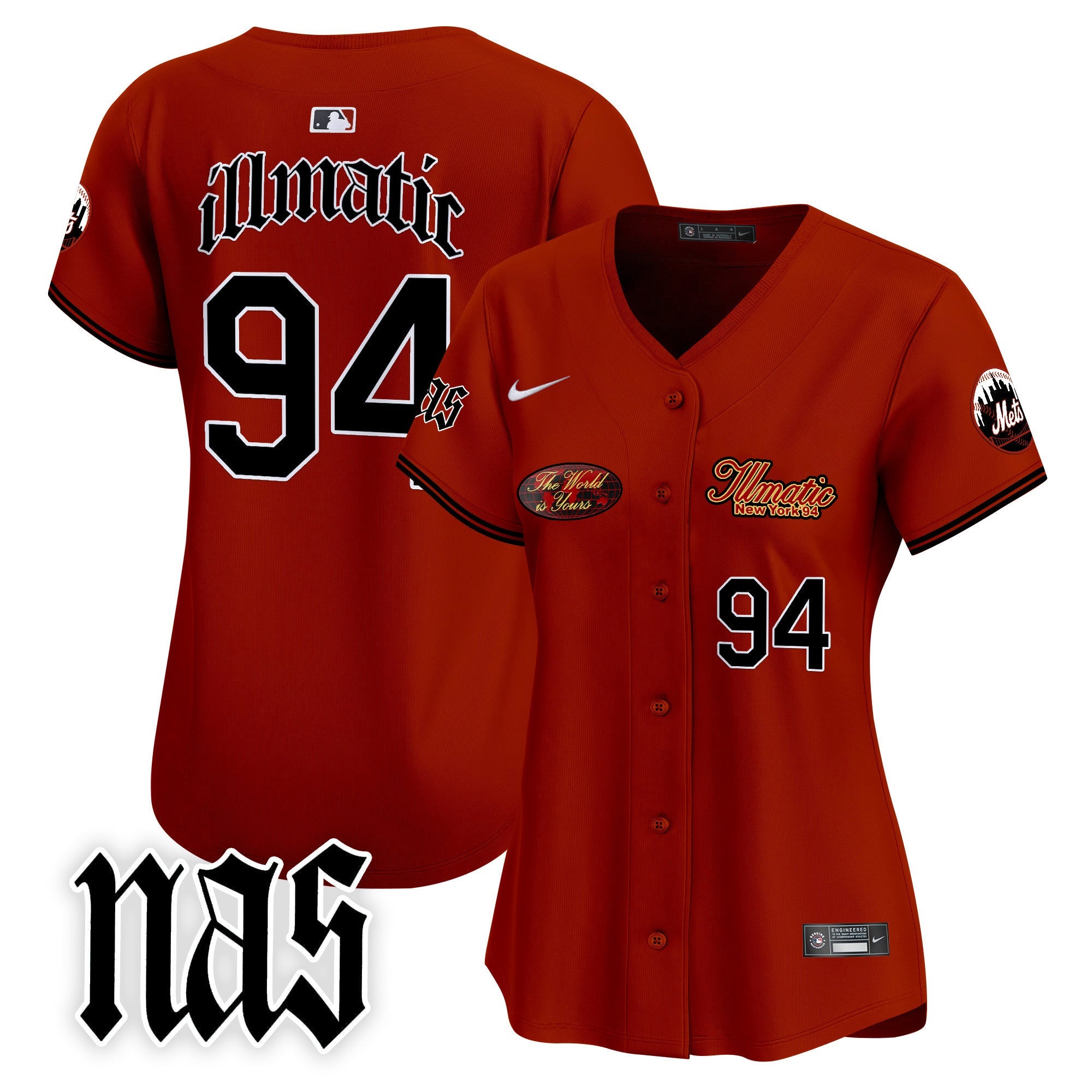 Women’s Nas Illmatic Vapor Premier Limited Jersey V2