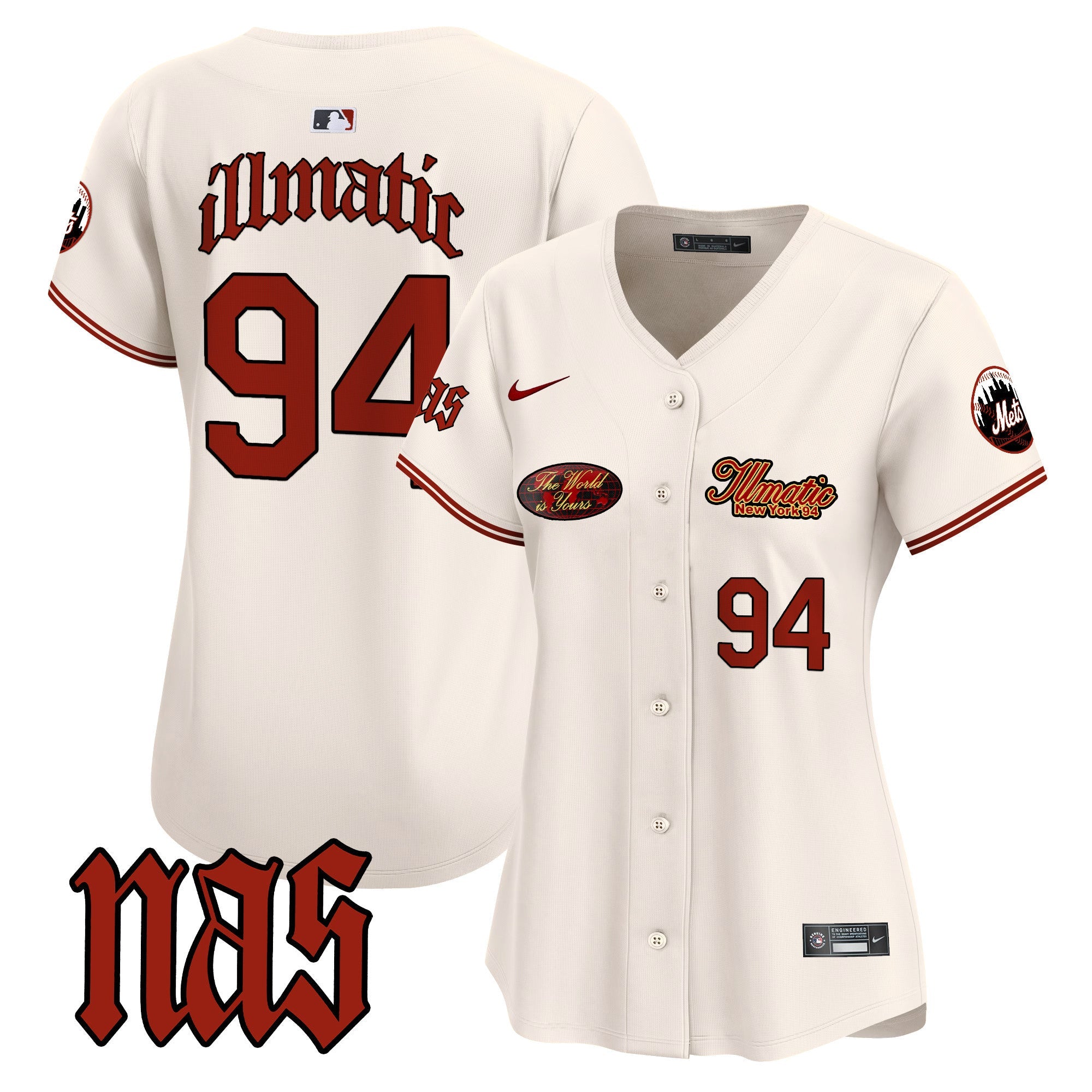 Women’s Nas Illmatic Vapor Premier Limited Jersey V2