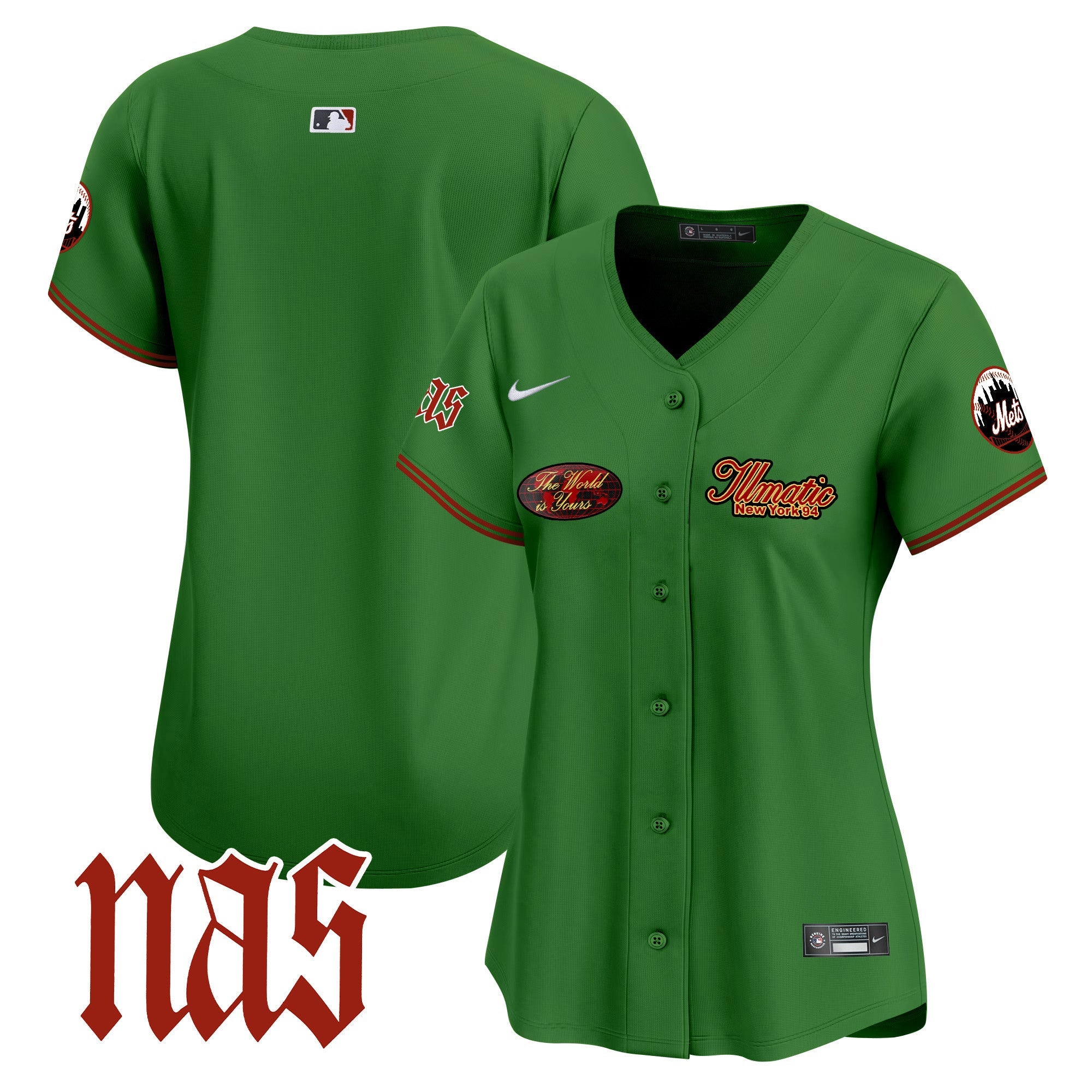 Women’s Nas Illmatic Vapor Premier Limited Jersey V2