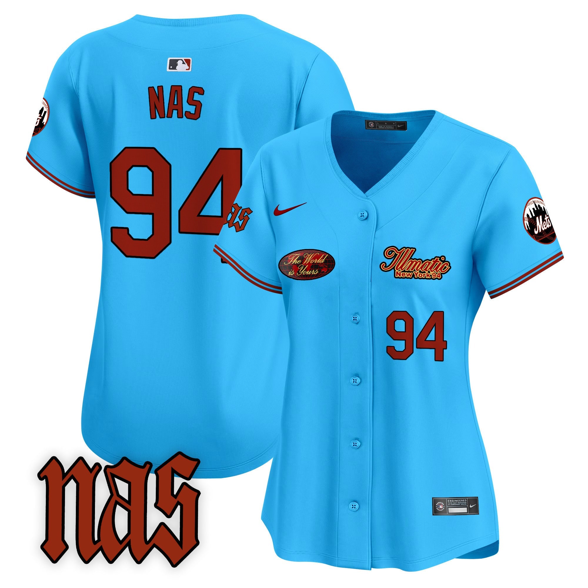 Women’s Nas Illmatic Vapor Premier Limited Jersey V2