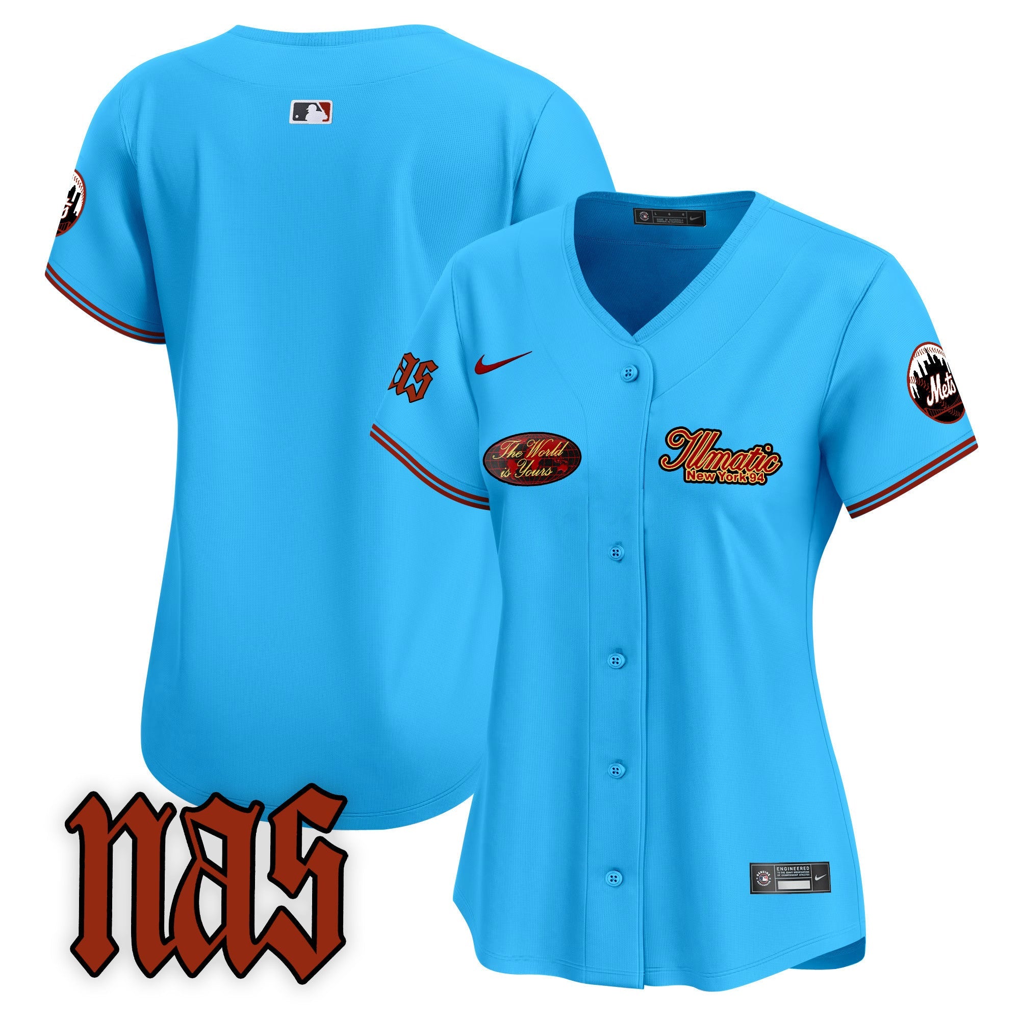 Women’s Nas Illmatic Vapor Premier Limited Jersey V2