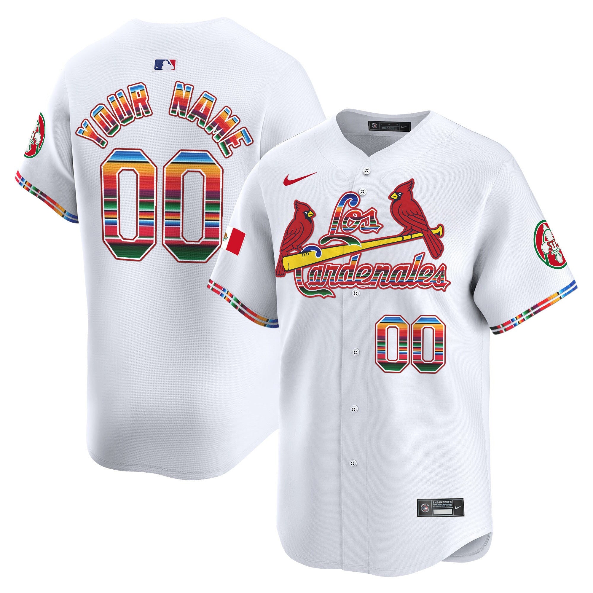 St. Louis Fiesta Cardenales Vapor Premier Limited Custom Jersey