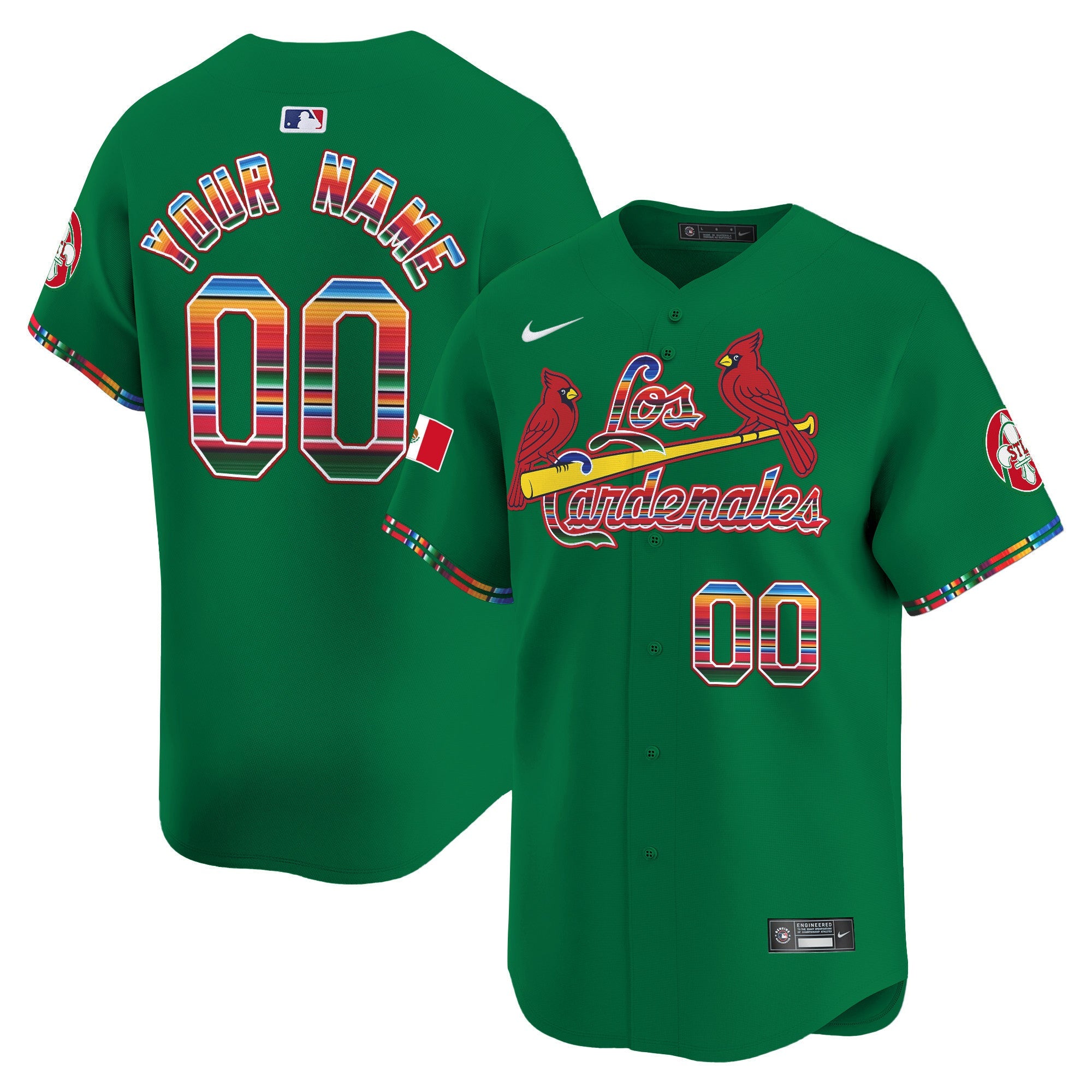 St. Louis Fiesta Cardenales Vapor Premier Limited Custom Jersey