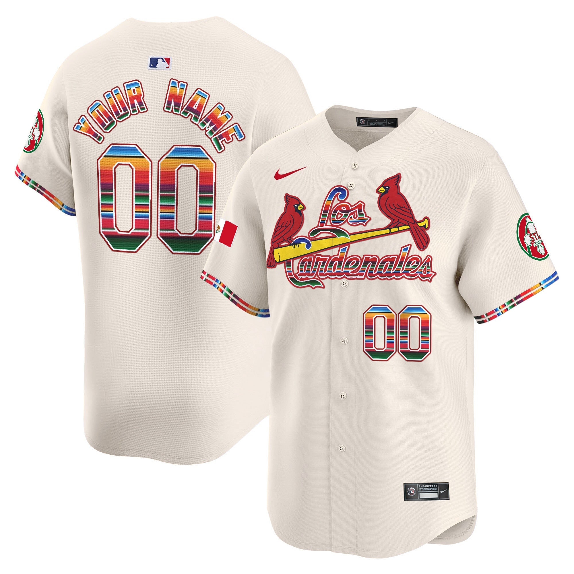 St. Louis Fiesta Cardenales Vapor Premier Limited Custom Jersey