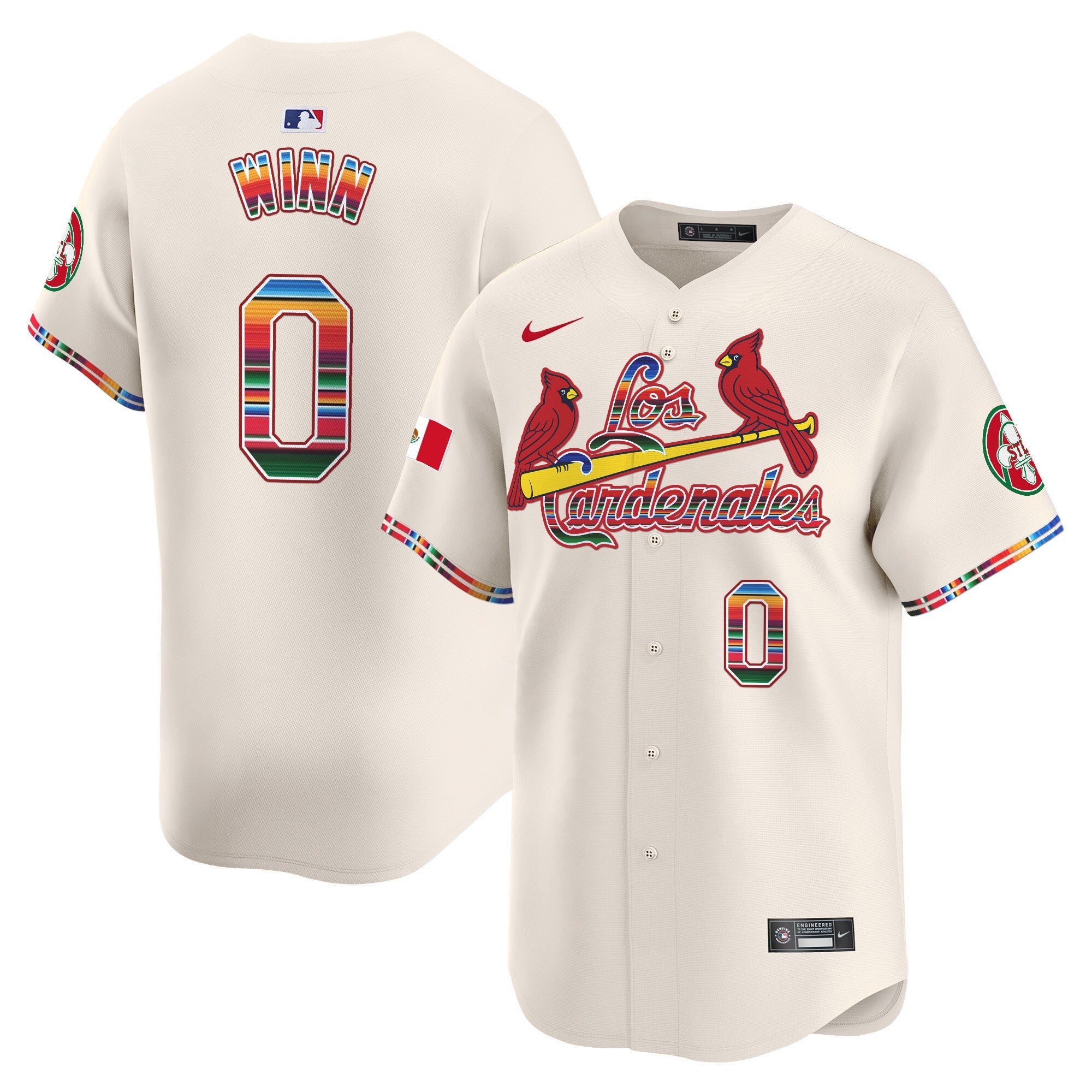 Men’s St. Louis Fiesta Cardenales Vapor Premier Limited Jersey