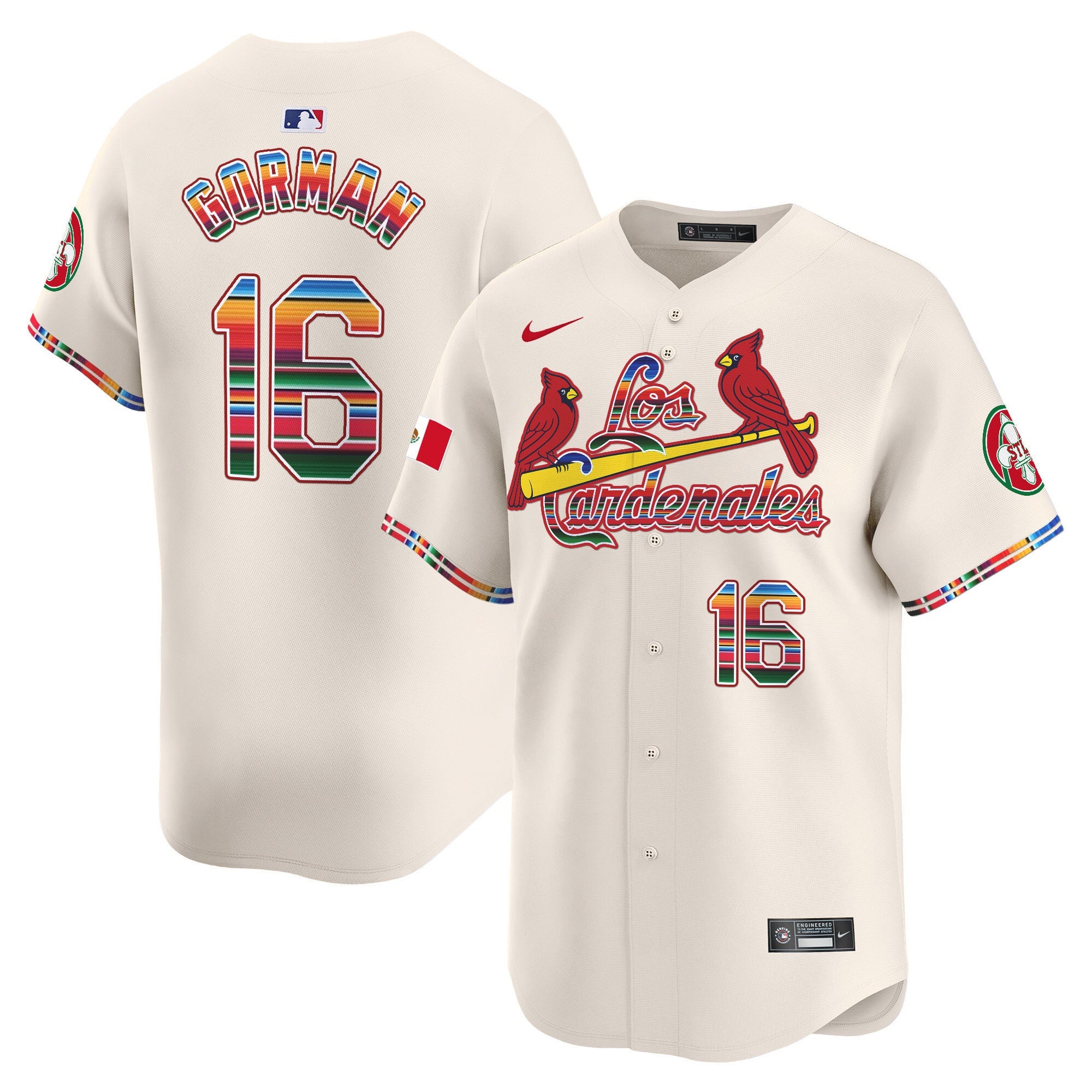 Men’s St. Louis Fiesta Cardenales Vapor Premier Limited Jersey