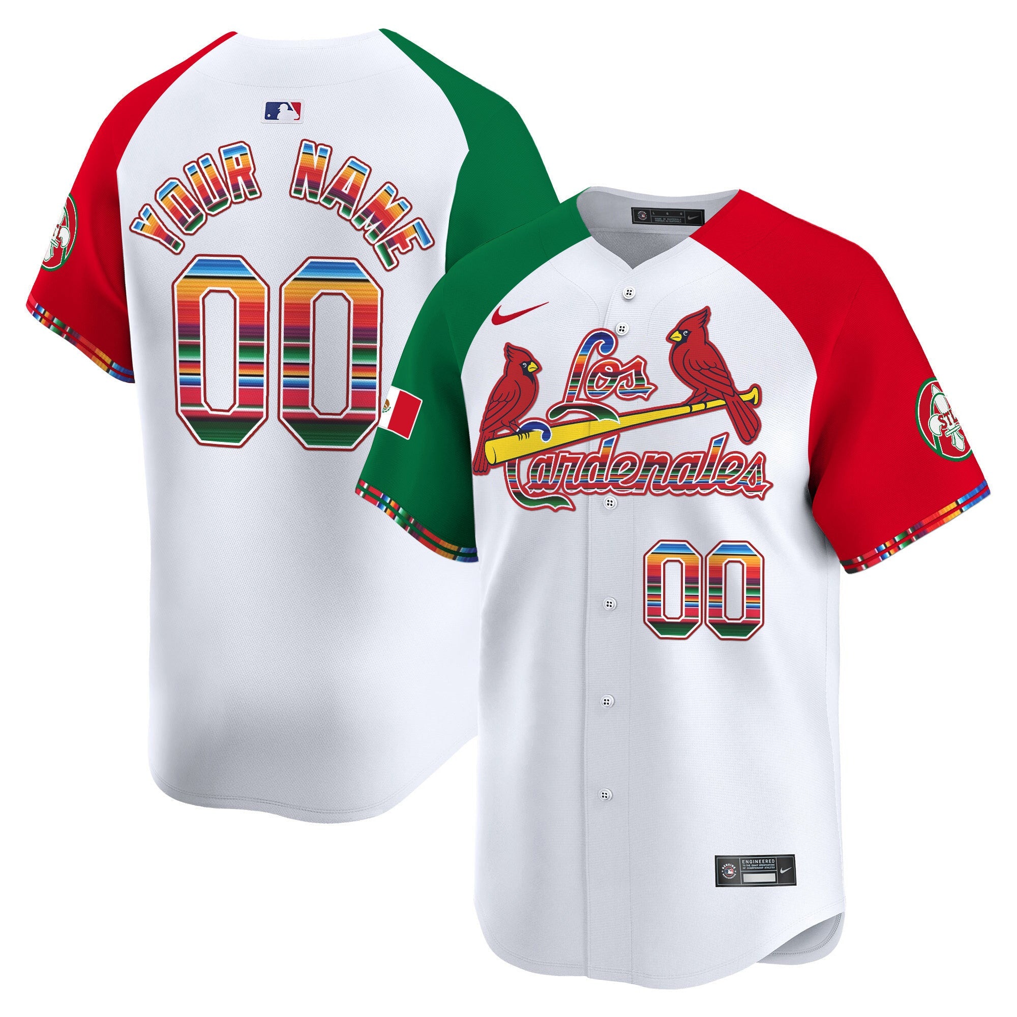 St. Louis Fiesta Cardenales Vapor Premier Limited Custom Jersey
