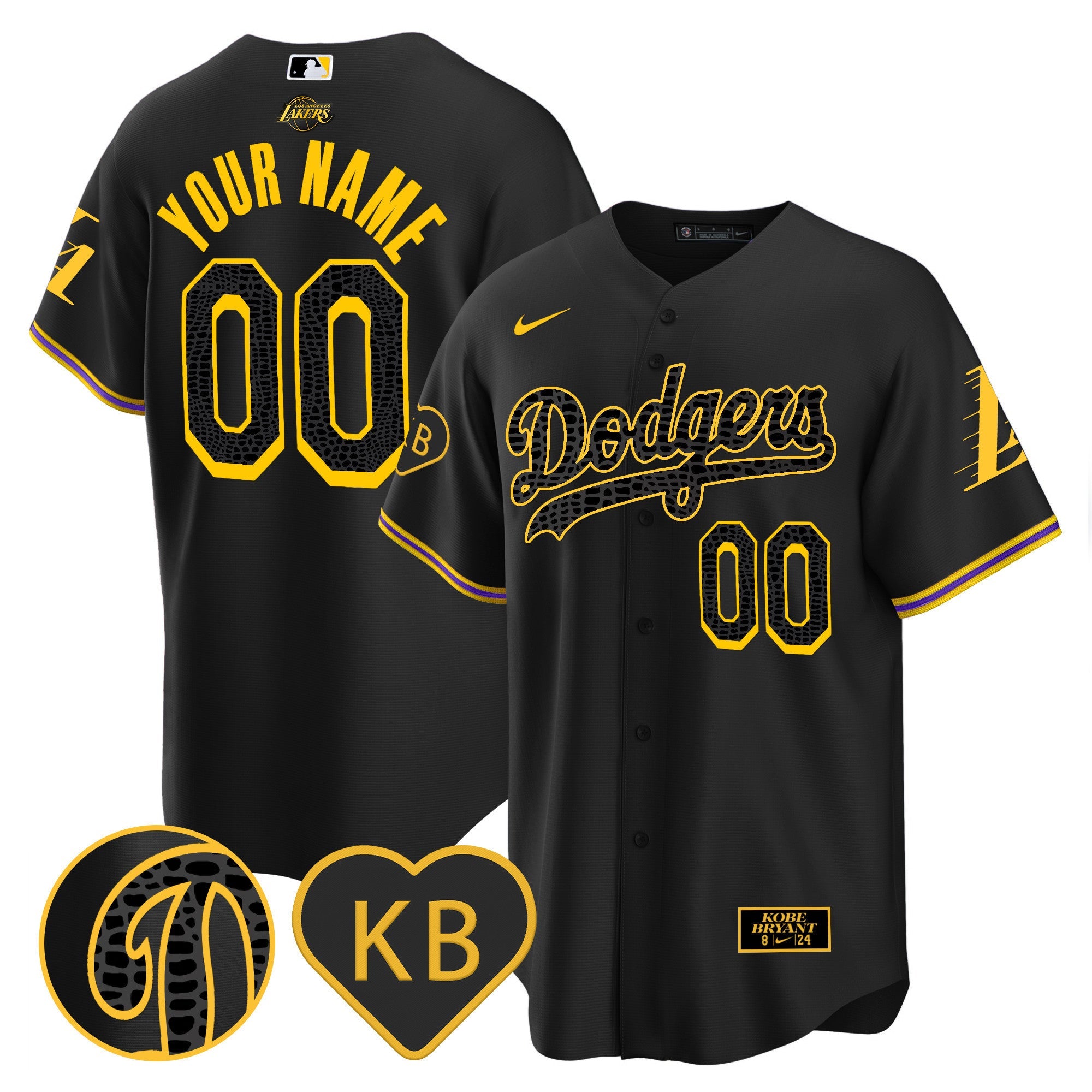2024 Mamba Baseball Custom Jersey