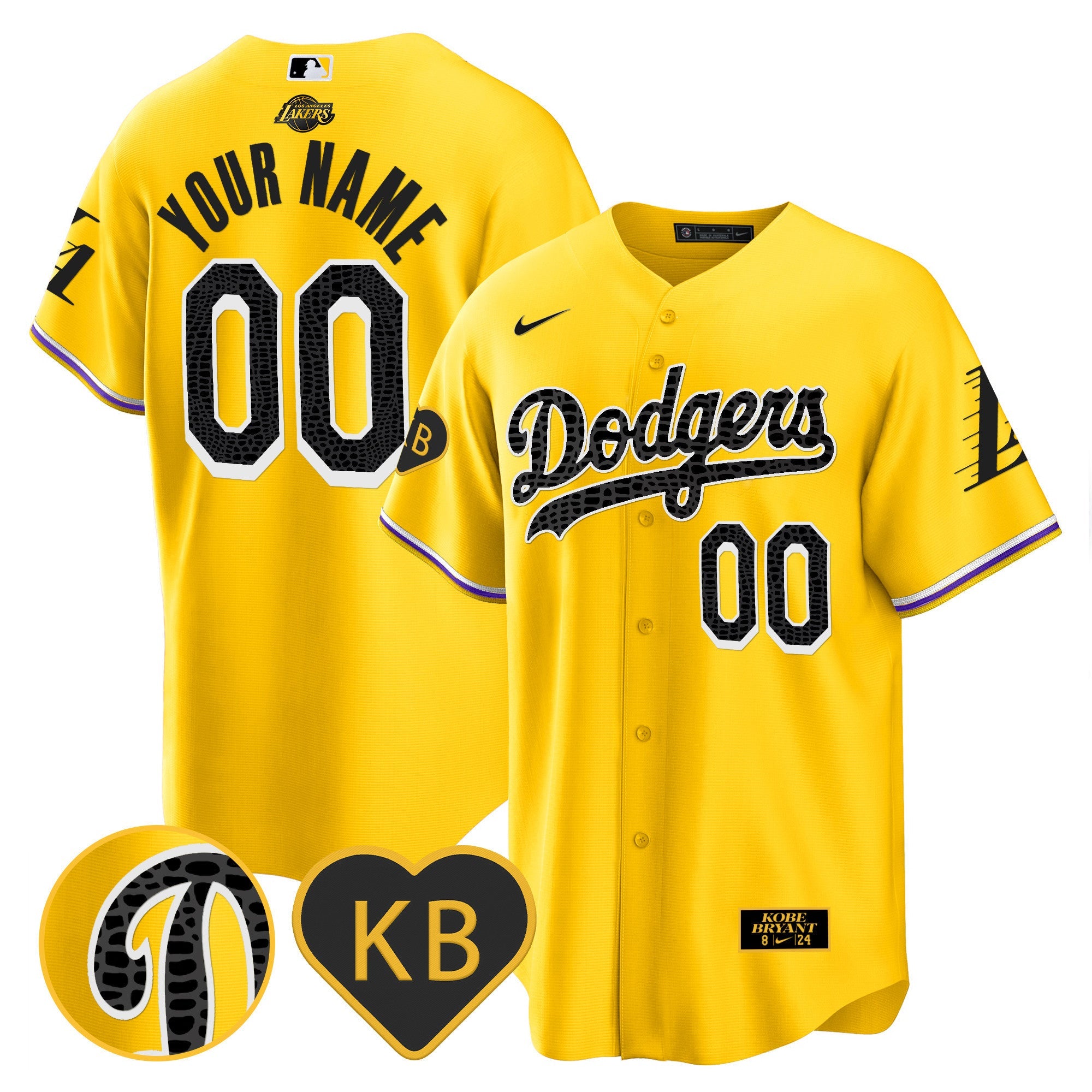 2024 Mamba Baseball Custom Jersey