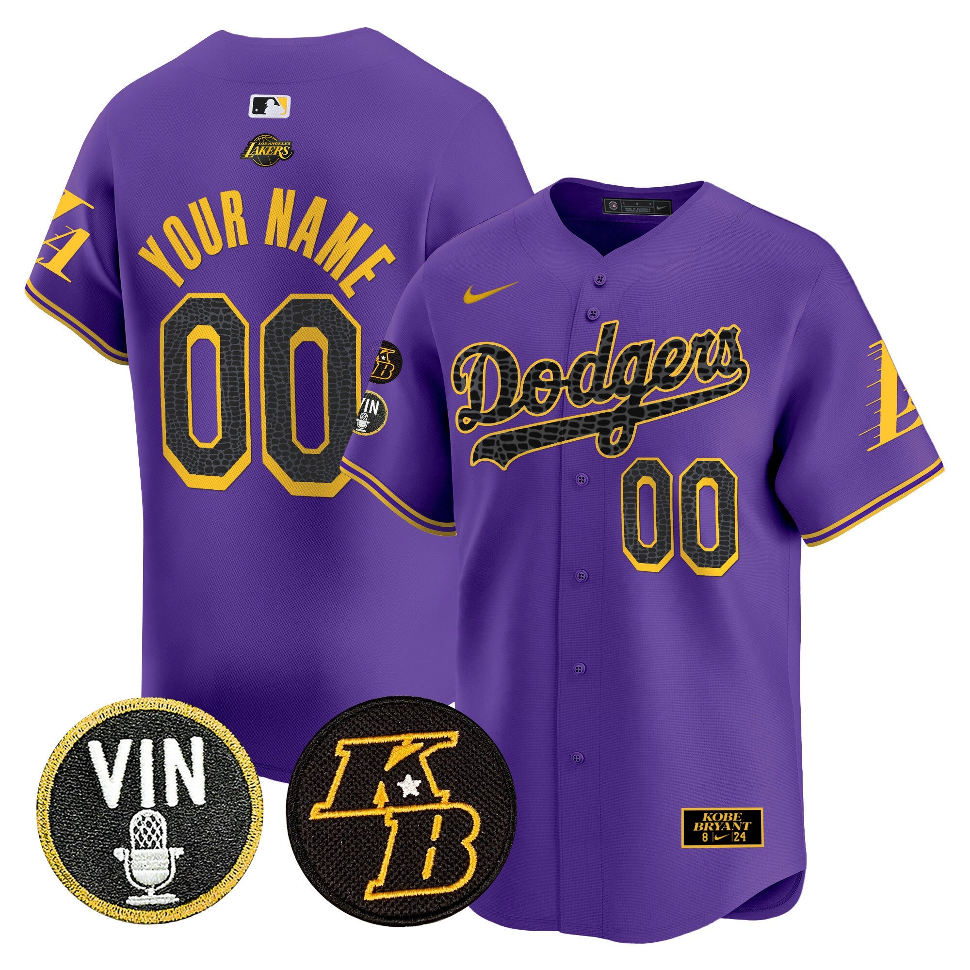 2024 Mamba Vapor Premier Limited Custom Jersey V2