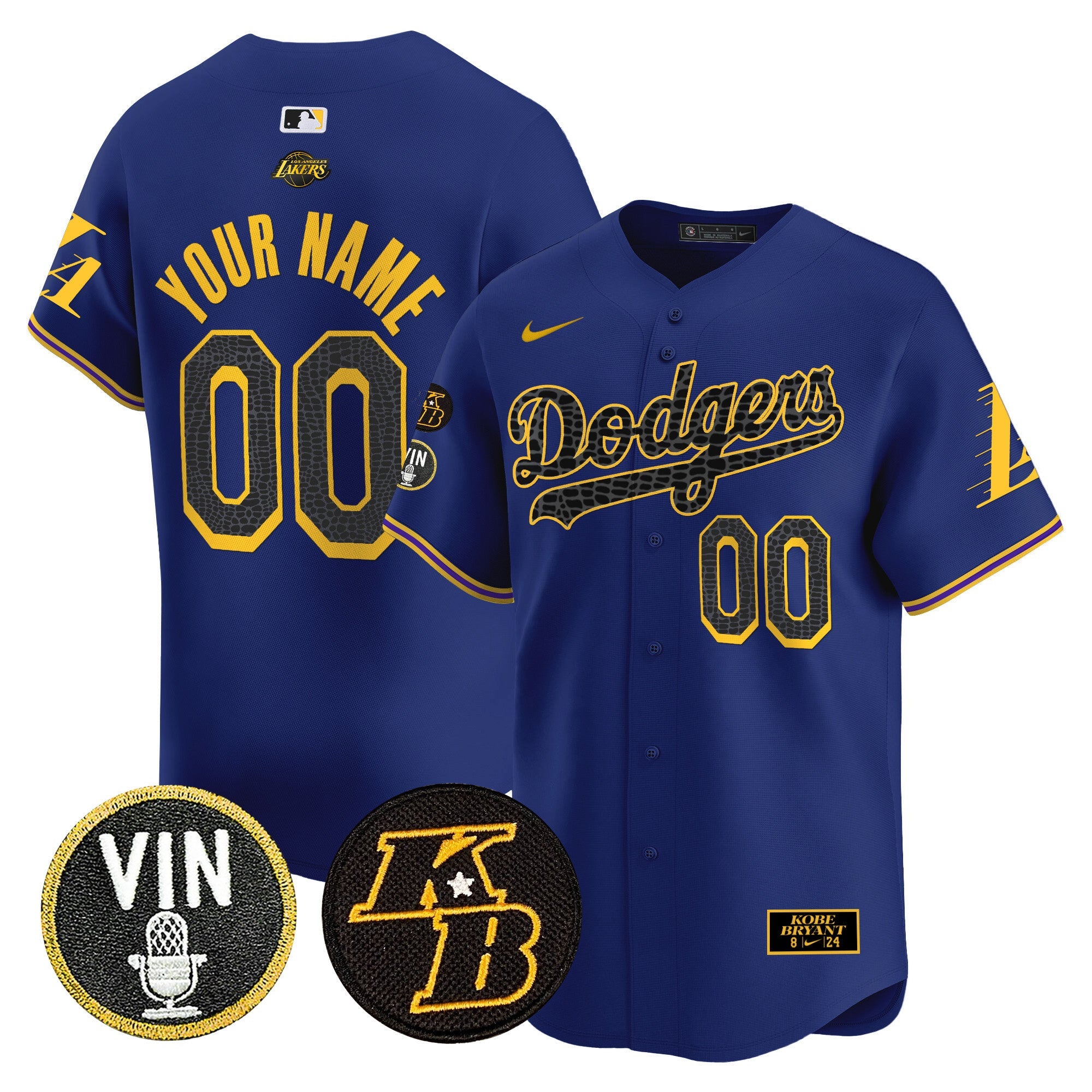 2024 Mamba Vapor Premier Limited Custom Jersey V2