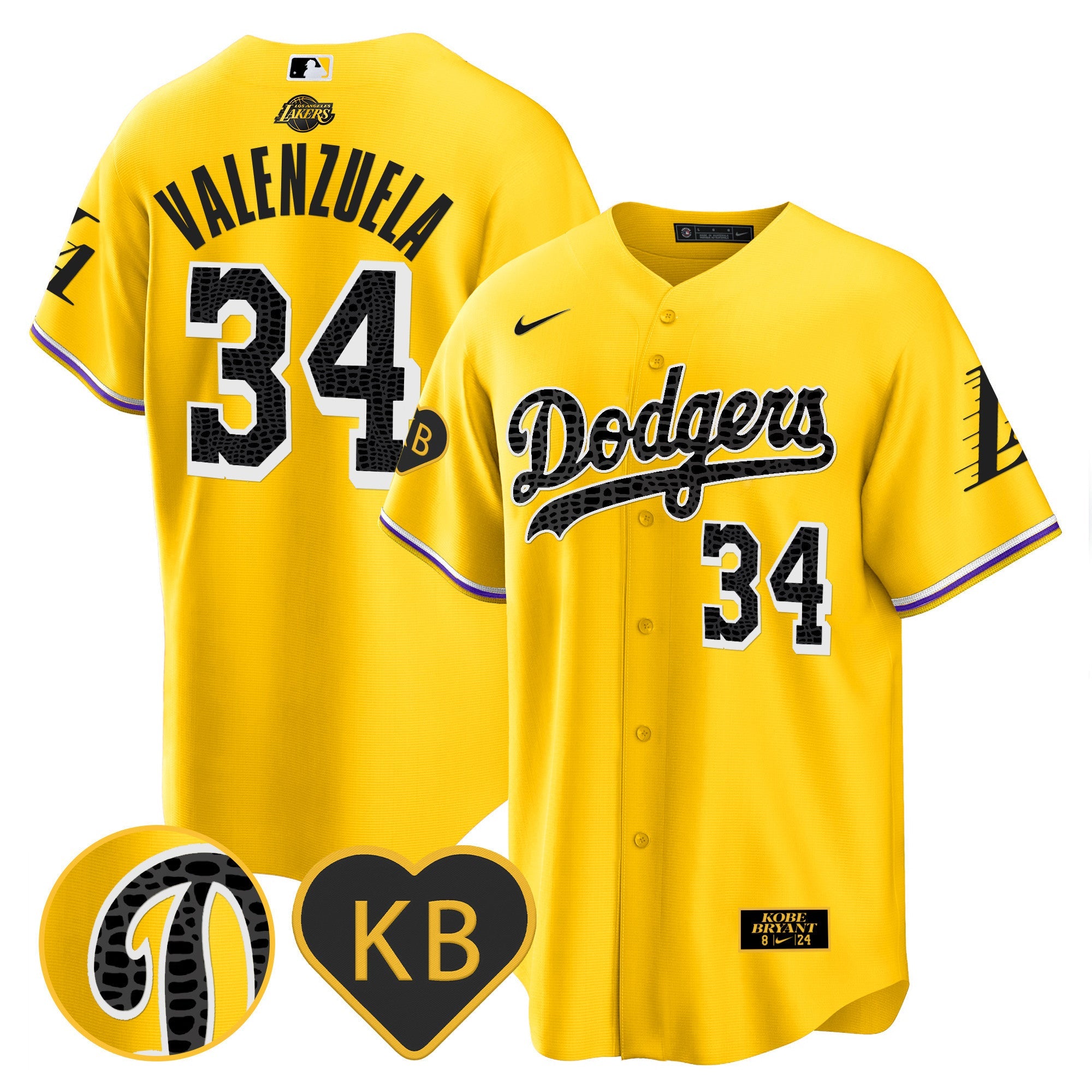 Men’s 2024 Mamba Baseball Jersey