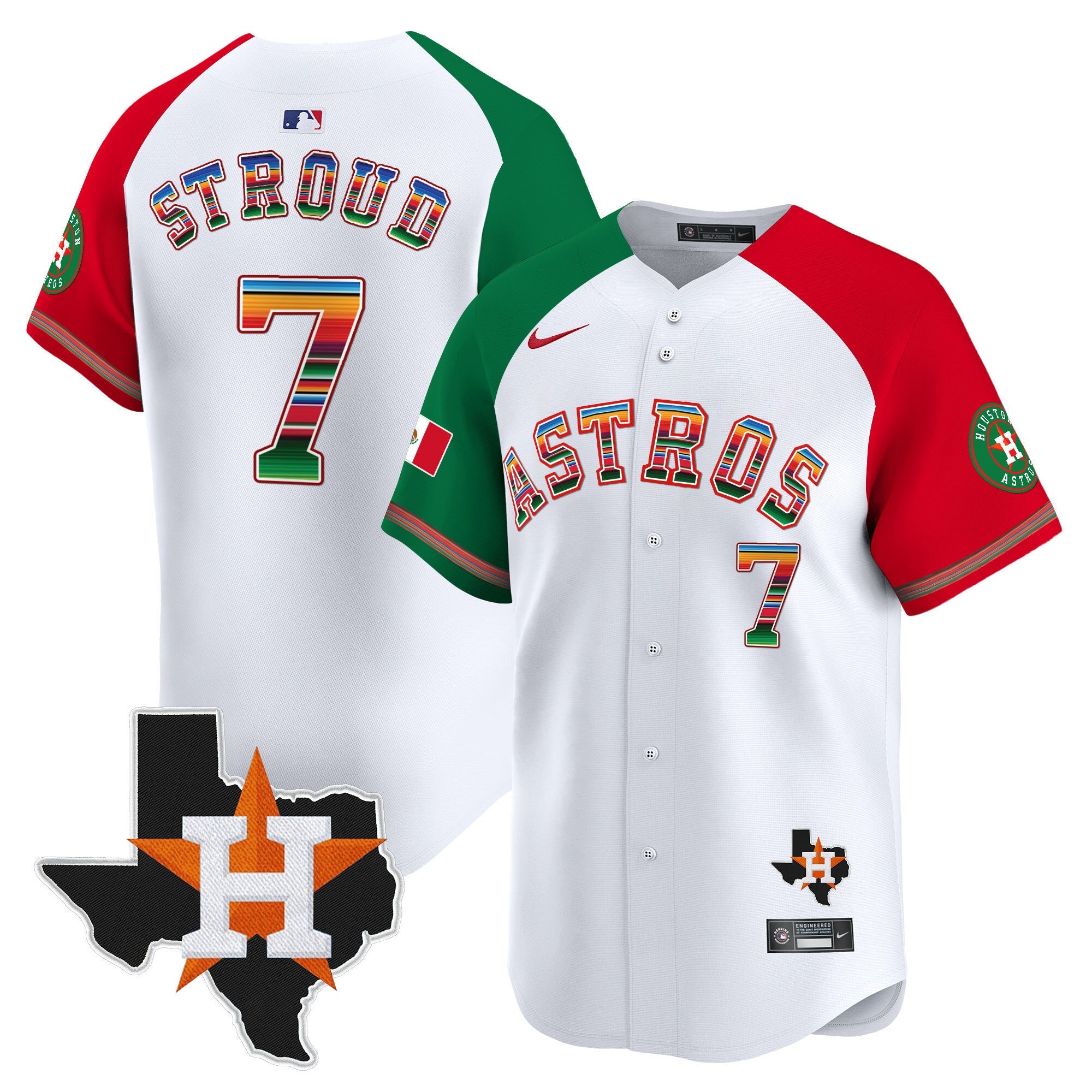 Men’s Mexico Texas Patch Vapor Premier Limited Jersey