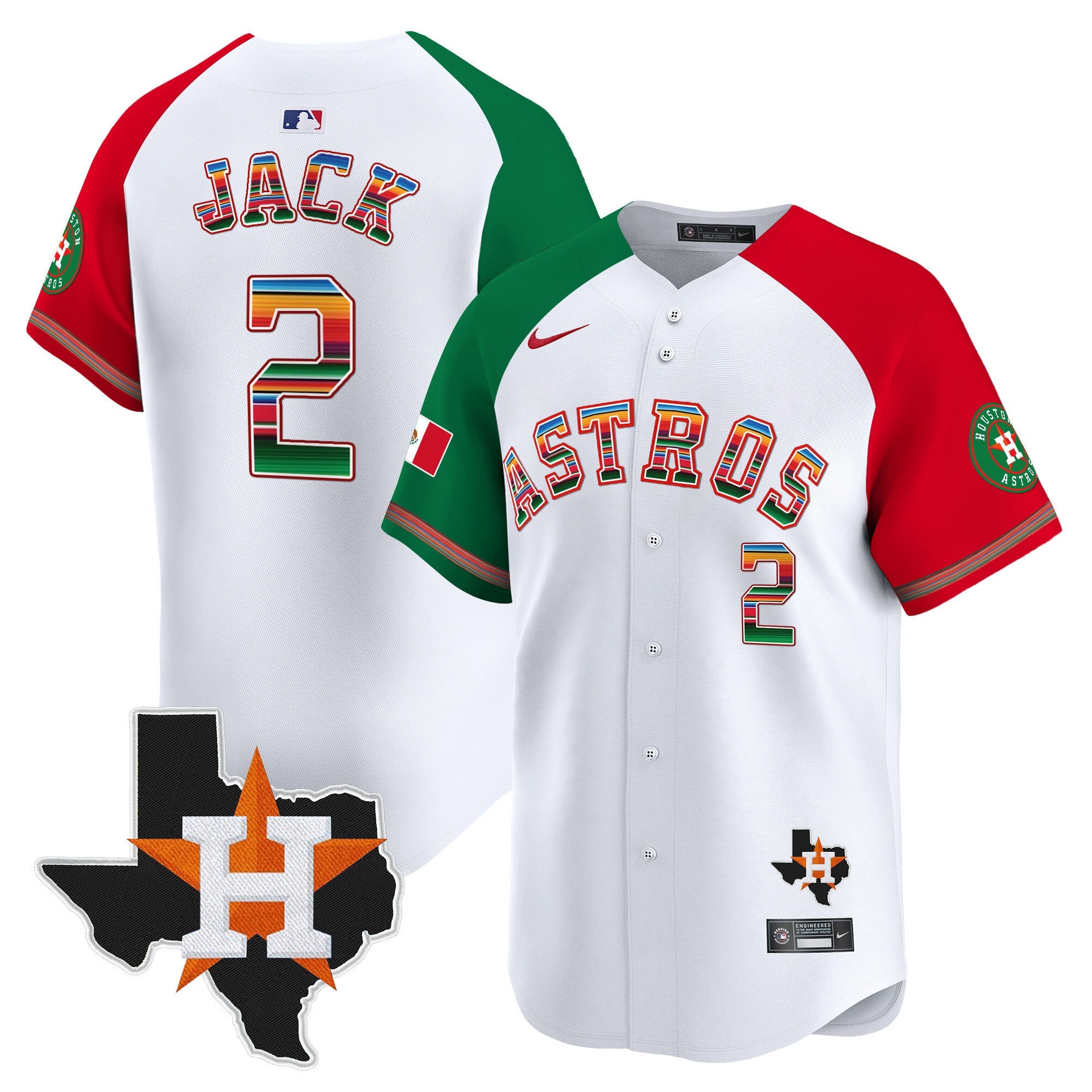 Men’s Mexico Texas Patch Vapor Premier Limited Jersey