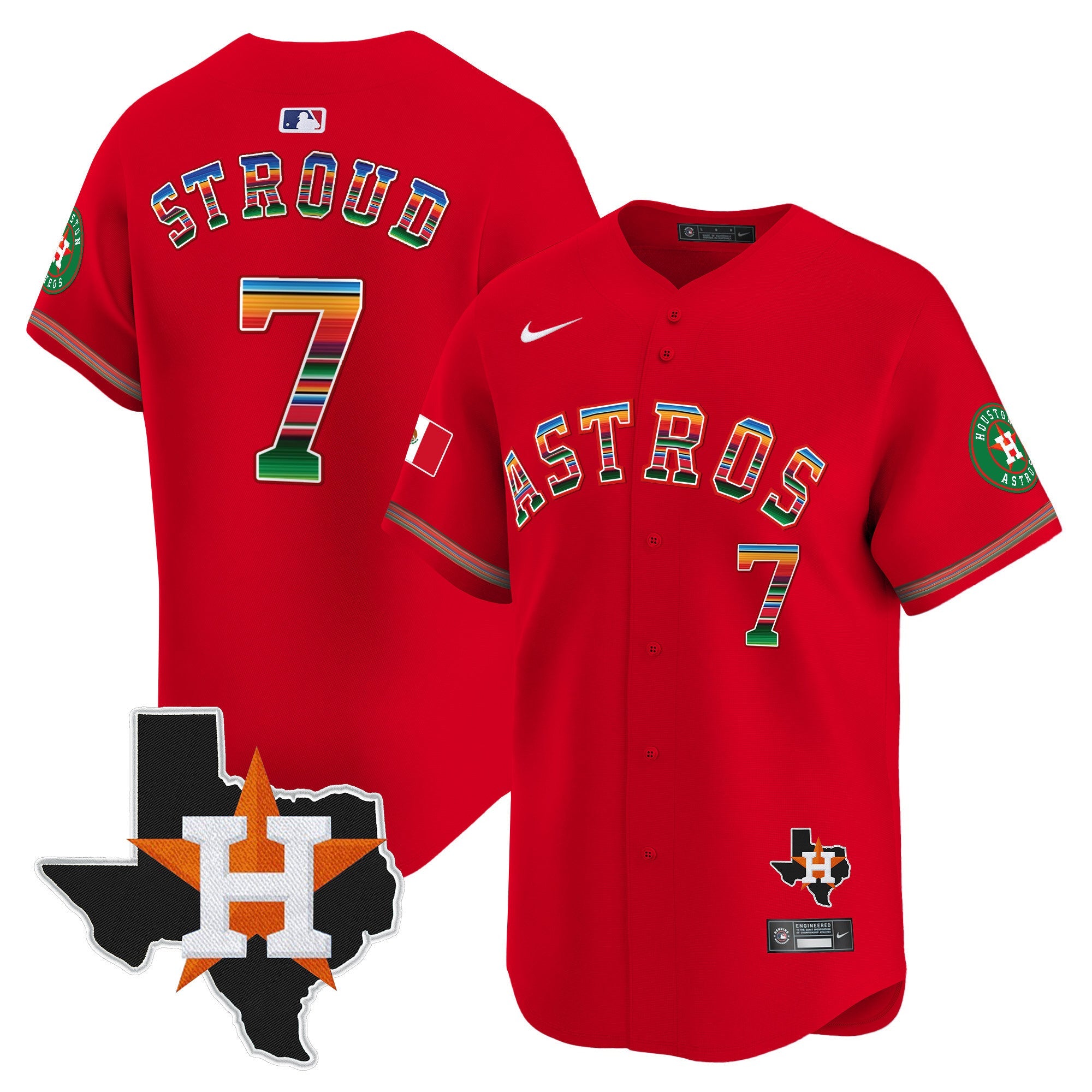 Men’s Mexico Texas Patch Vapor Premier Limited Jersey