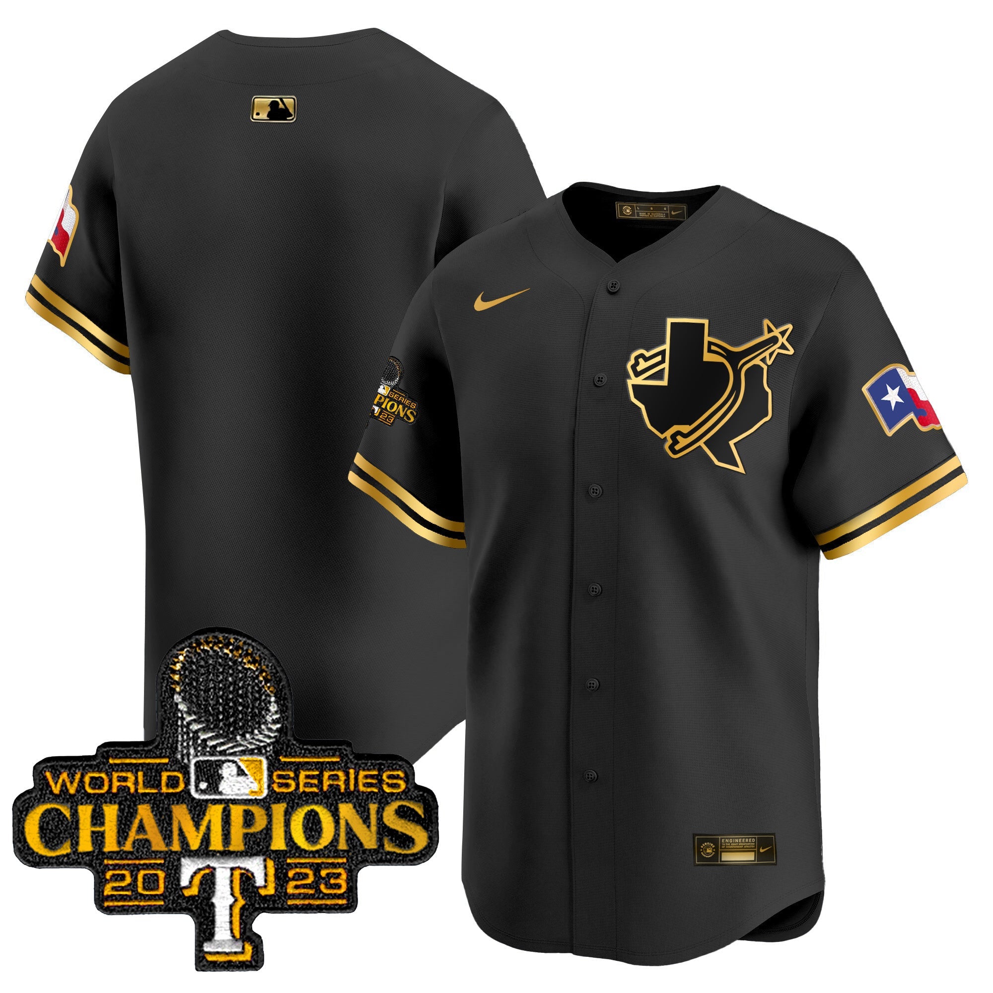 Men’s Texas World Series Champions Vapor Premier Limited Jersey V3