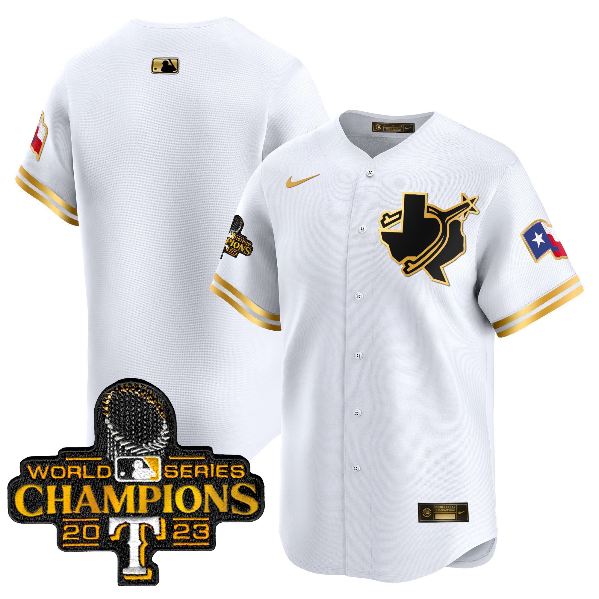 Men’s Texas World Series Champions Vapor Premier Limited Jersey V3