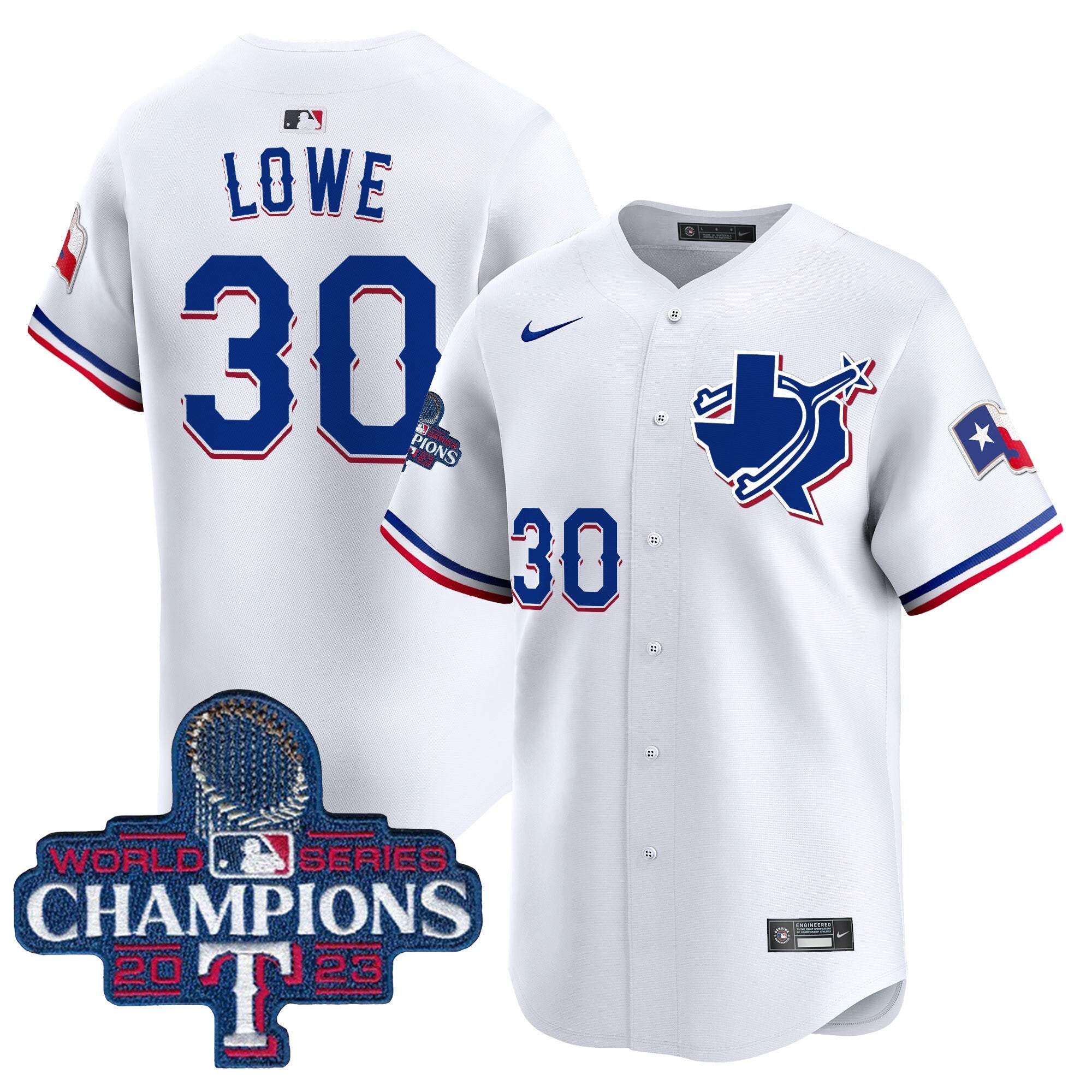 Men’s Texas World Series Champions Vapor Premier Limited Jersey V3