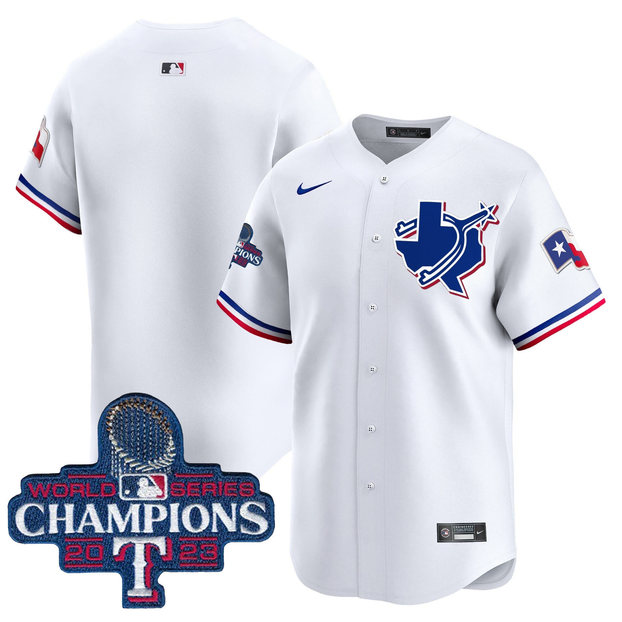 Men’s Texas World Series Champions Vapor Premier Limited Jersey V3