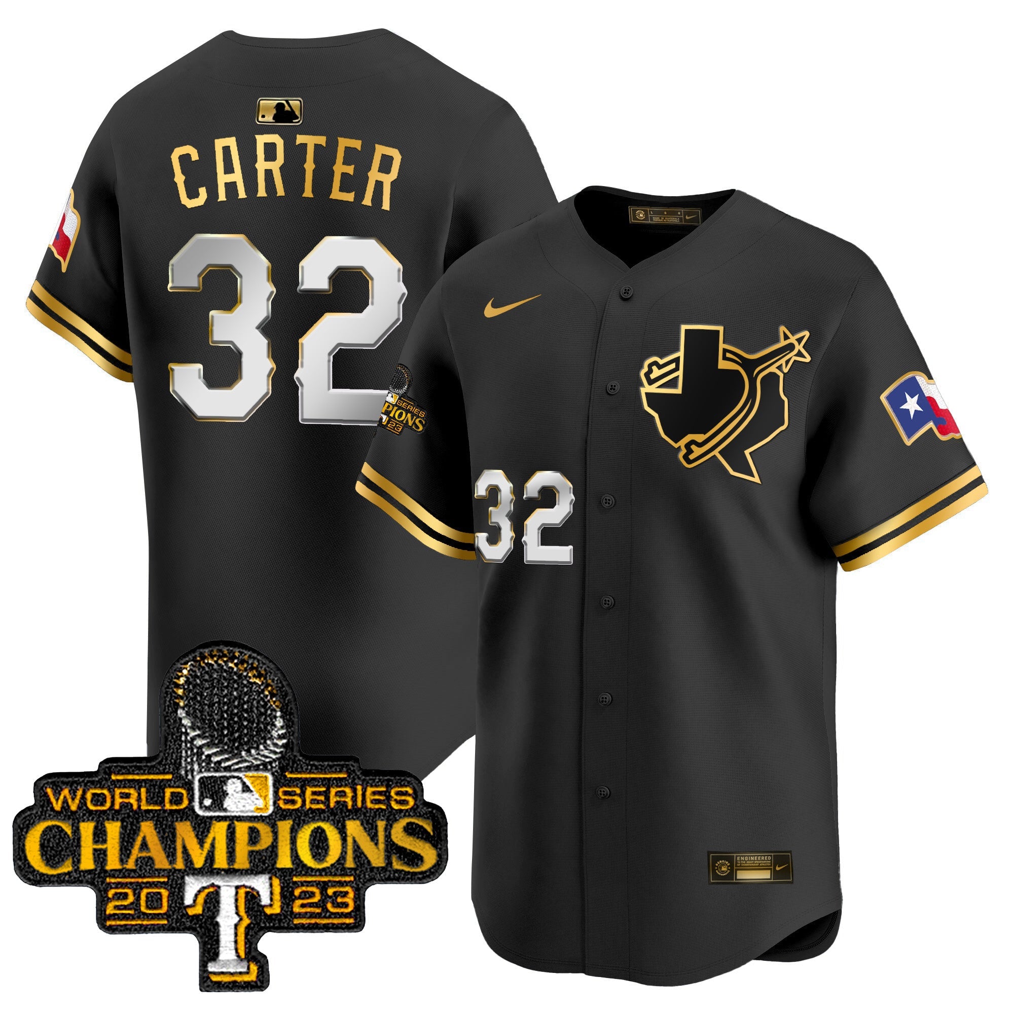 Men’s Texas World Series Champions Vapor Premier Limited Jersey V3
