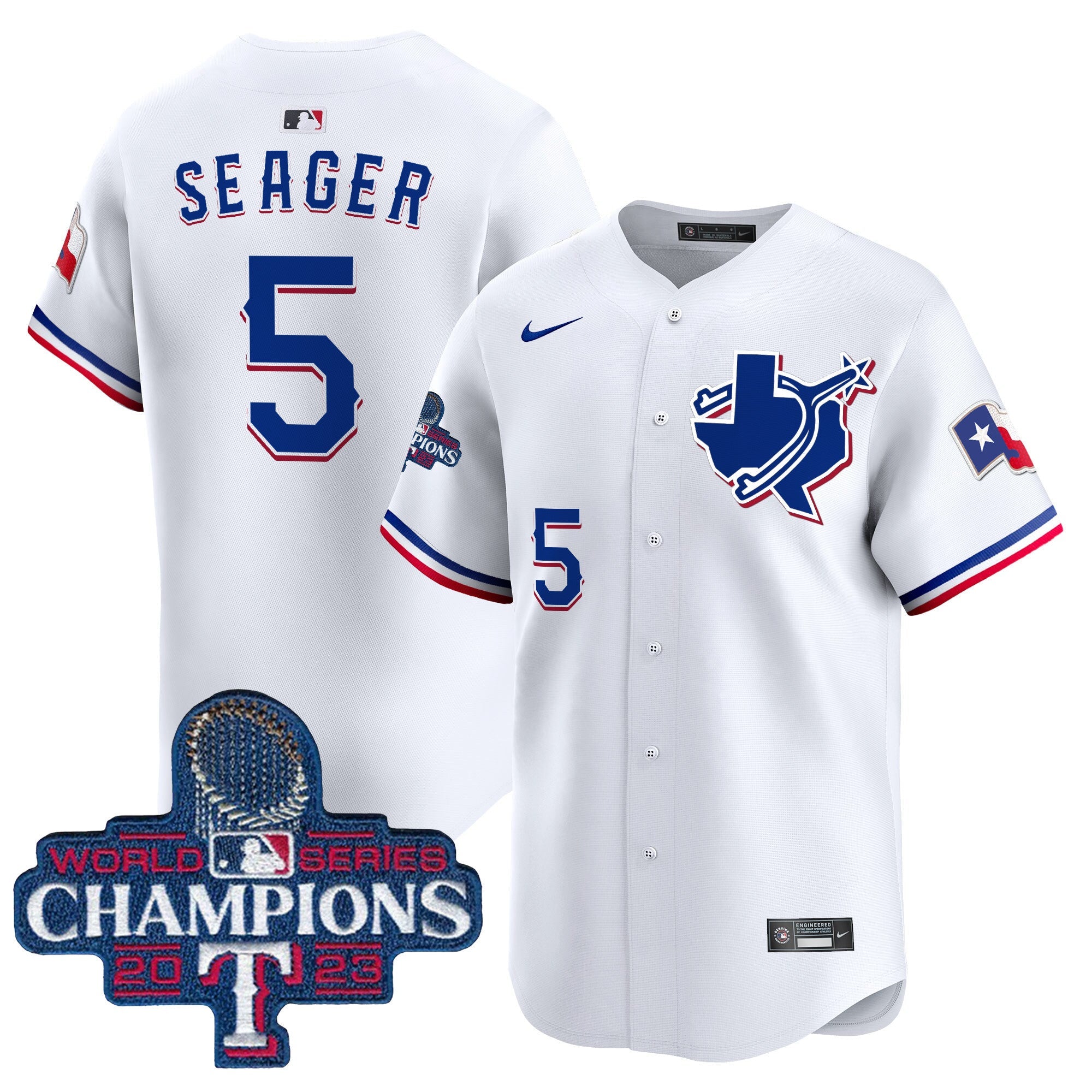 Men’s Texas World Series Champions Vapor Premier Limited Jersey V3