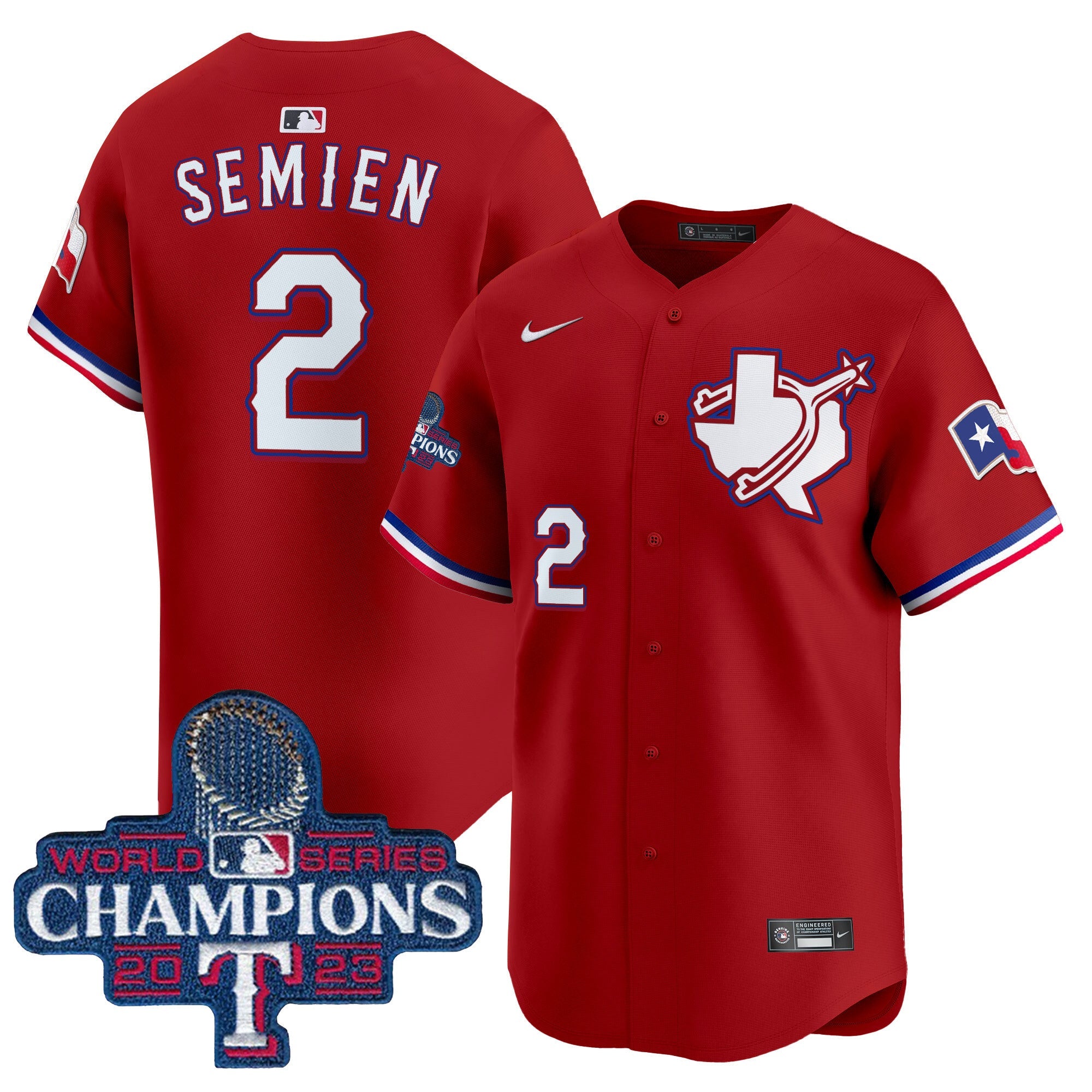 Men’s Texas World Series Champions Vapor Premier Limited Jersey V3