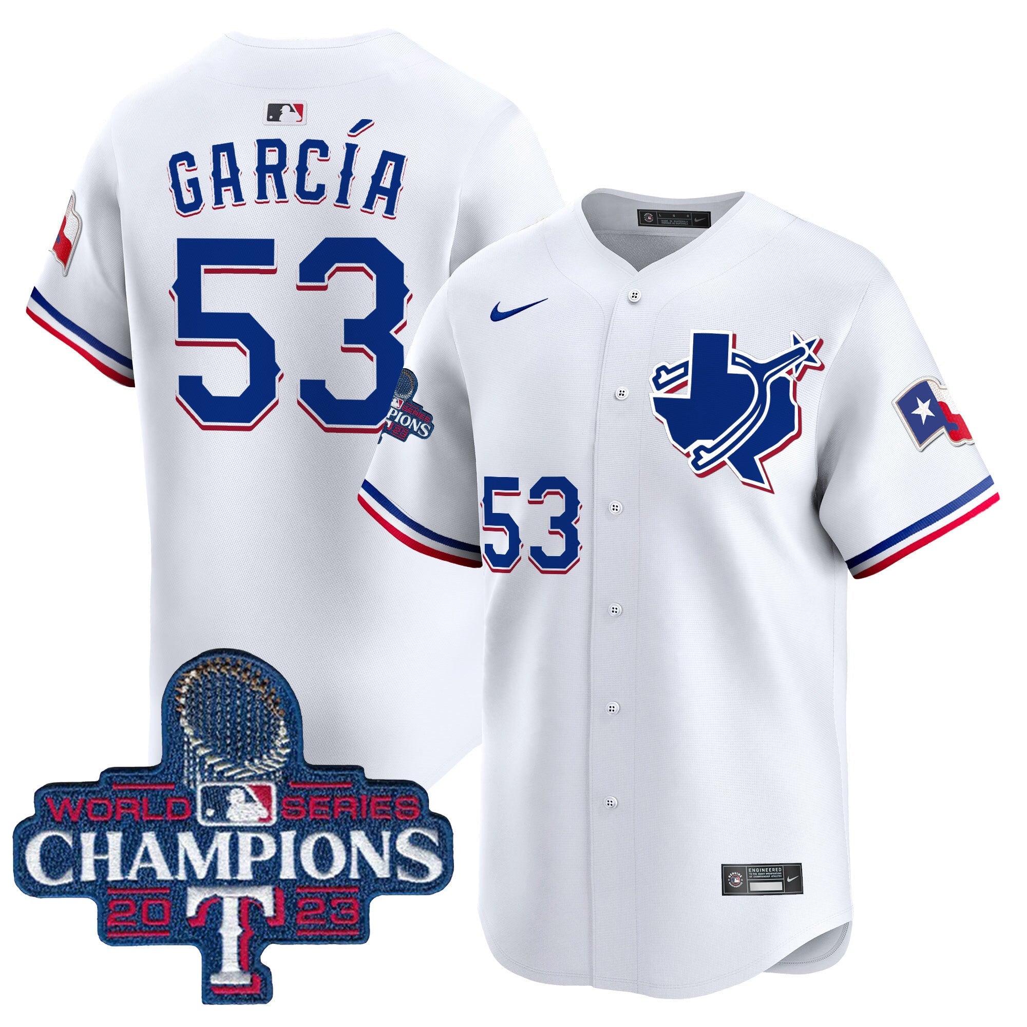 Men’s Texas World Series Champions Vapor Premier Limited Jersey V3