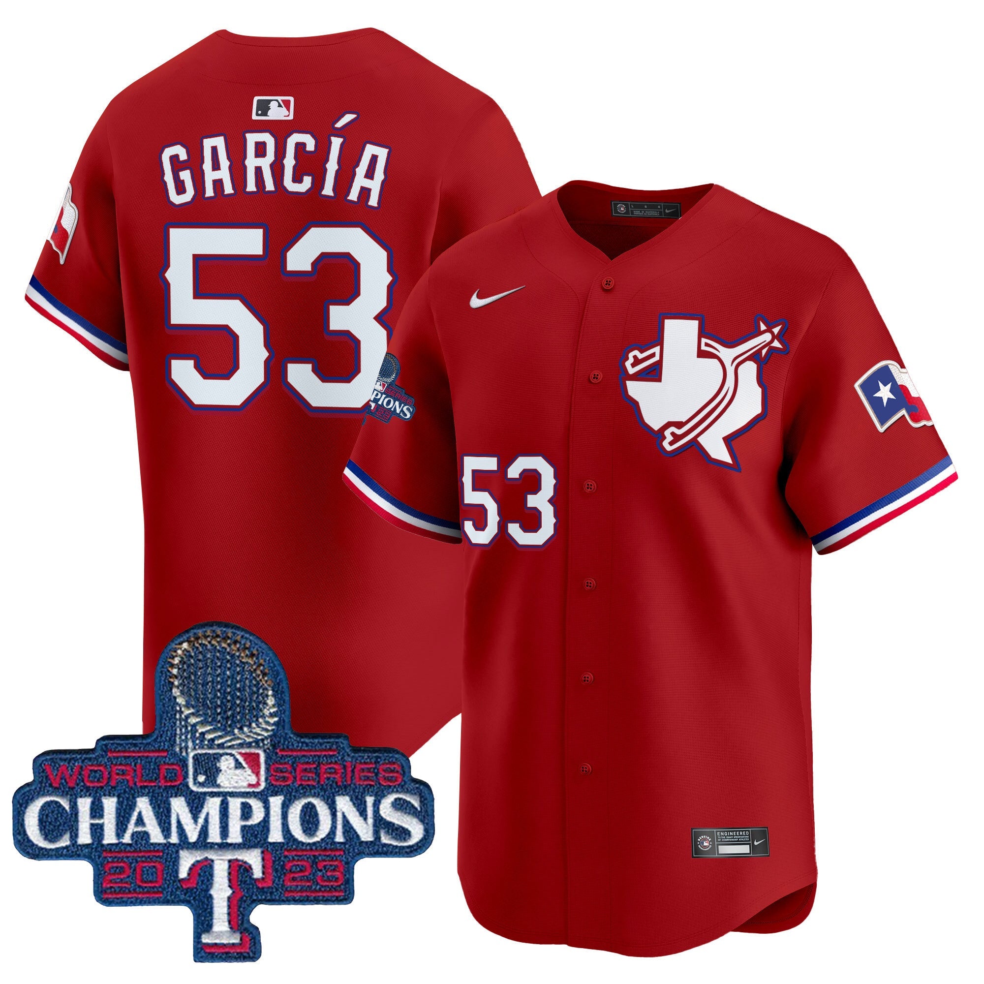 Men’s Texas World Series Champions Vapor Premier Limited Jersey V3