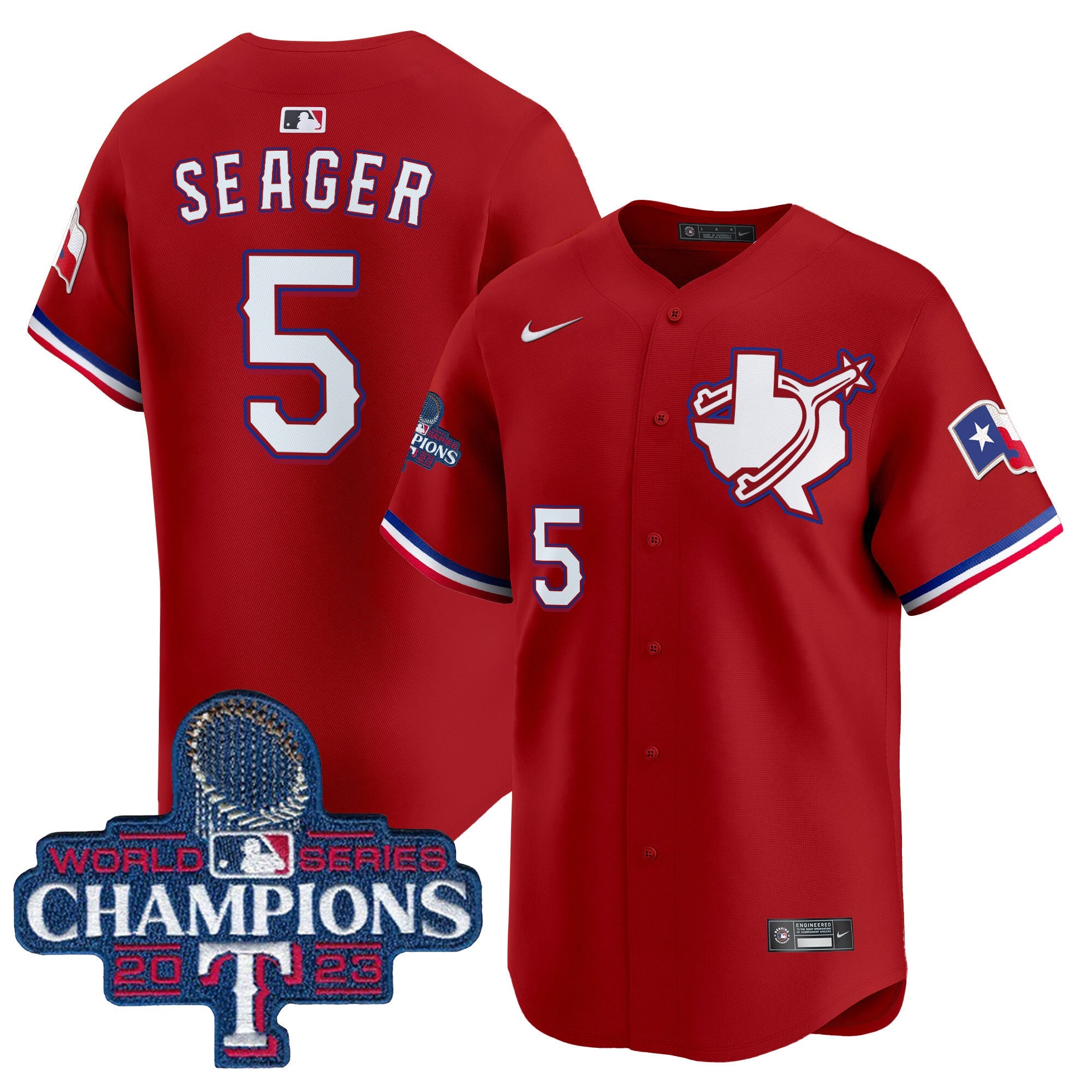Men’s Texas World Series Champions Vapor Premier Limited Jersey V3