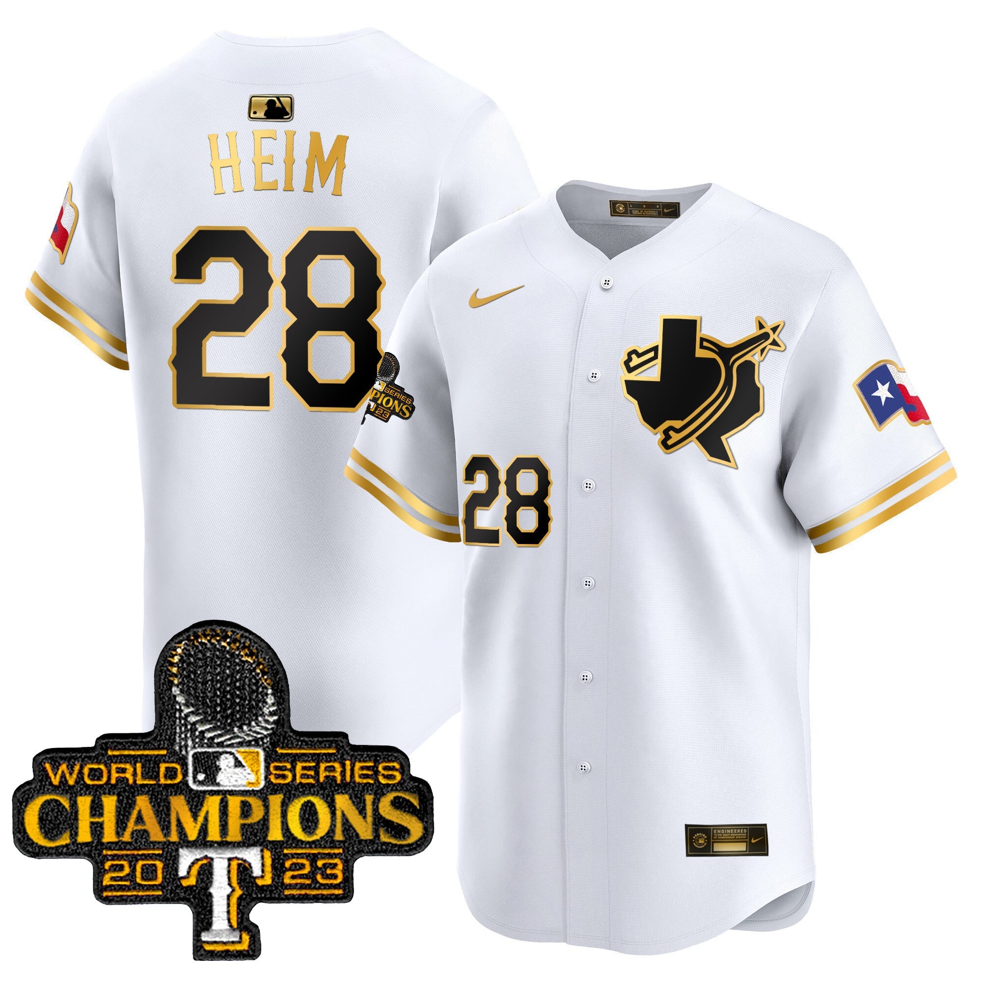 Men’s Texas World Series Champions Vapor Premier Limited Jersey V3