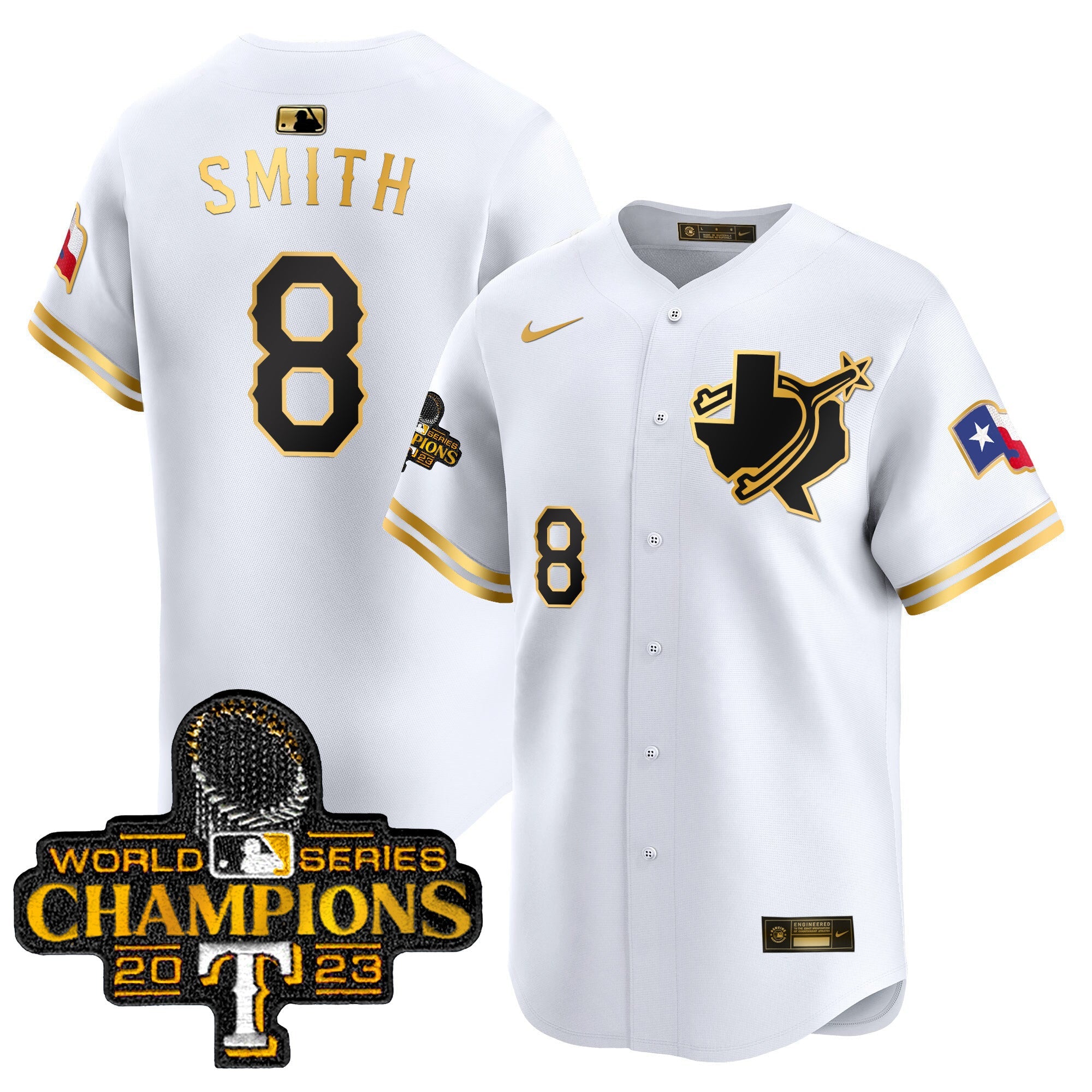 Men’s Texas World Series Champions Vapor Premier Limited Jersey V3