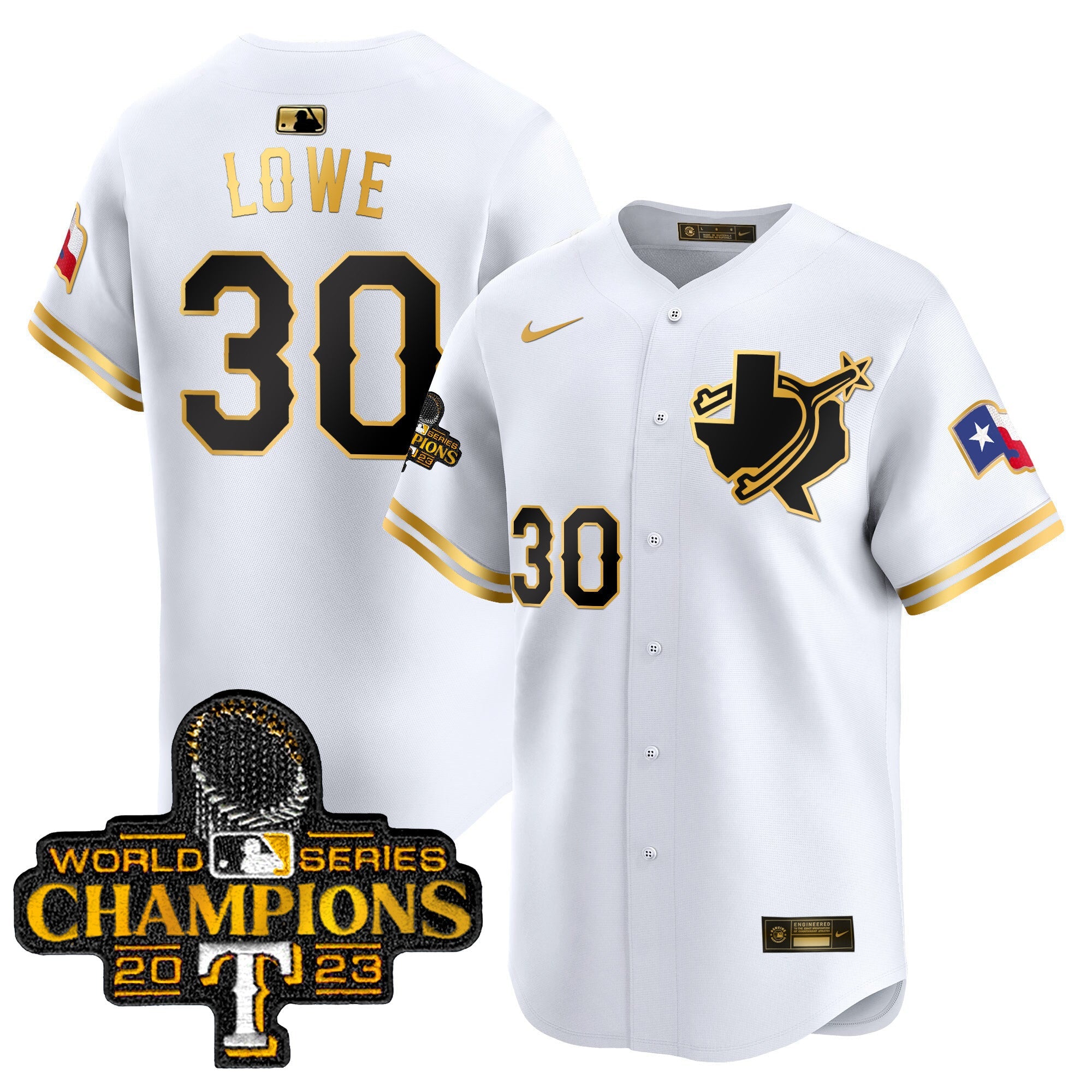 Men’s Texas World Series Champions Vapor Premier Limited Jersey V3