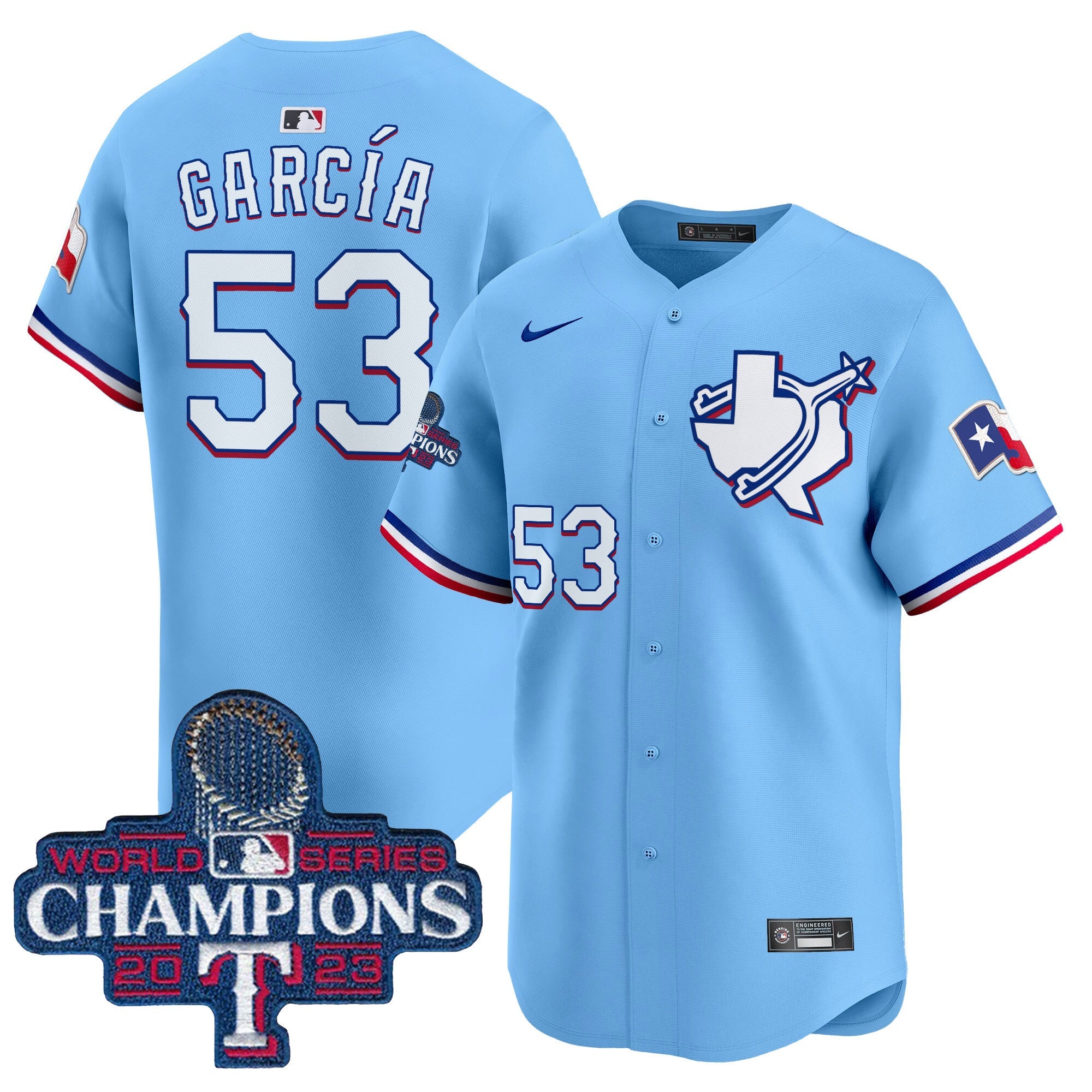 Men’s Texas World Series Champions Vapor Premier Limited Jersey V3