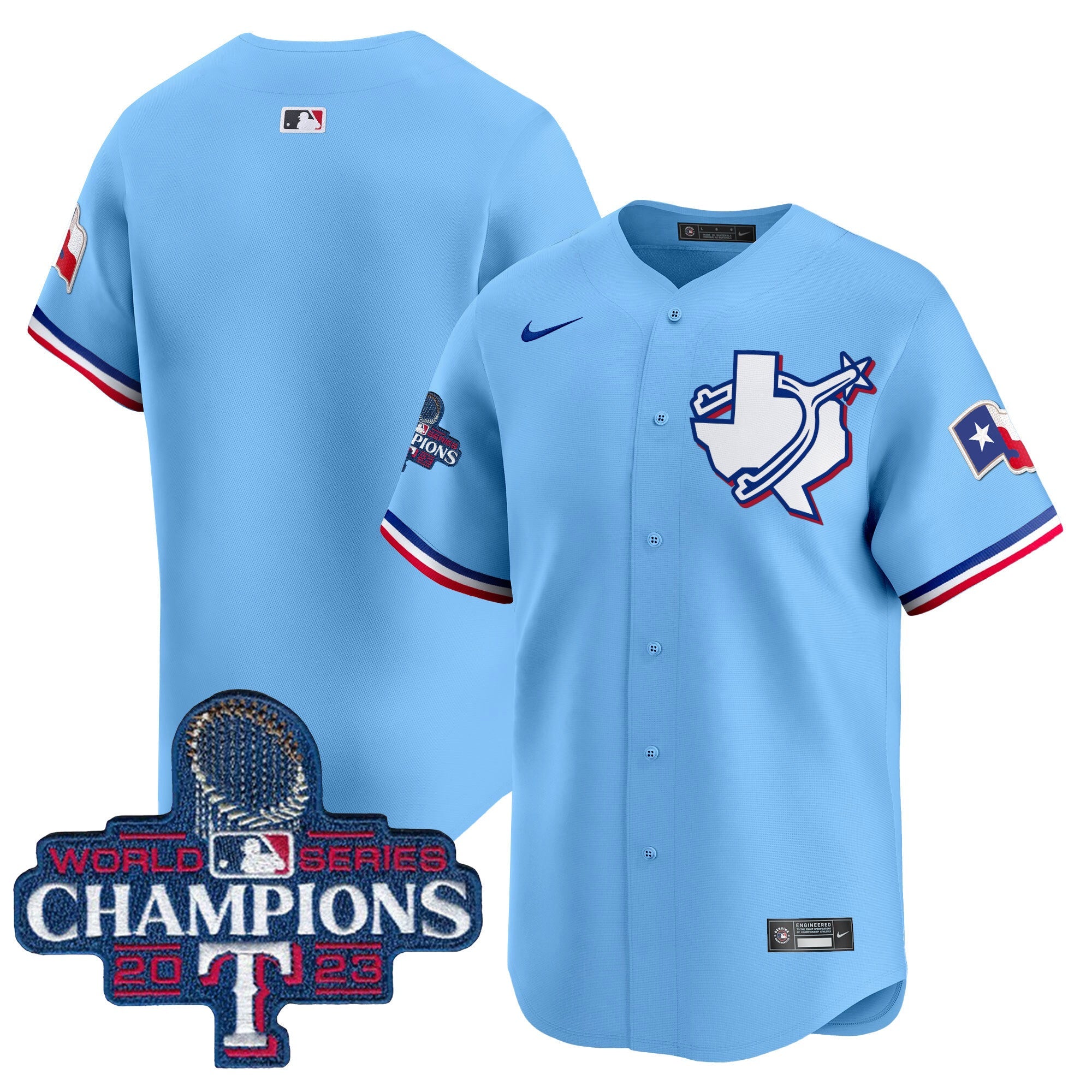 Men’s Texas World Series Champions Vapor Premier Limited Jersey V3