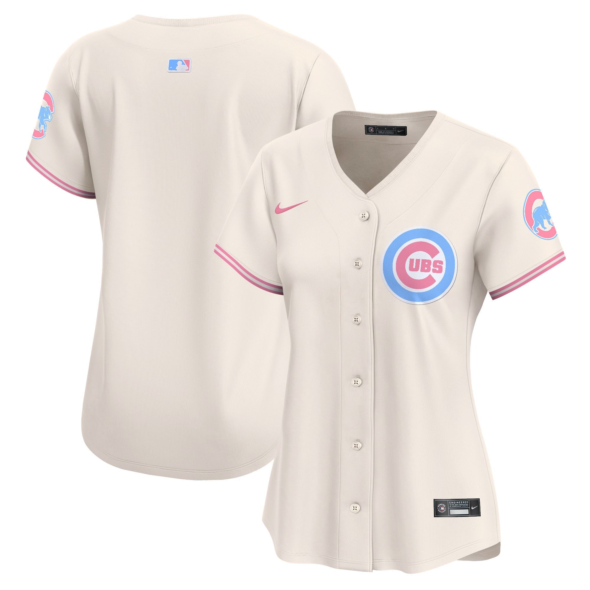 Women’s Chicago Bubblegum Pink Vapor Premier Limited Jersey
